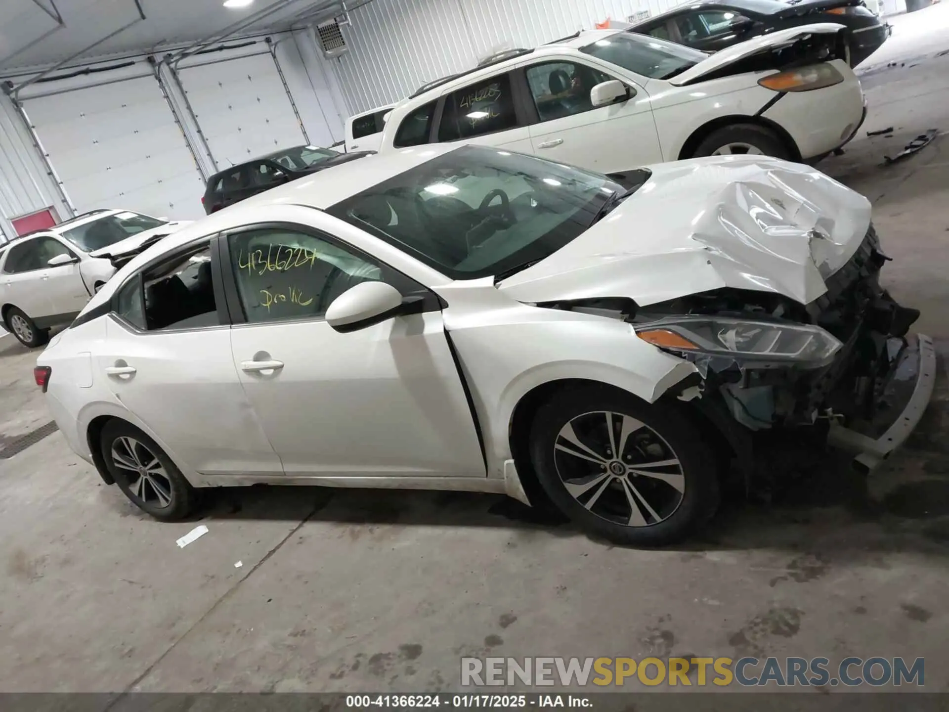 13 Photograph of a damaged car 3N1AB8CV8MY207495 NISSAN SENTRA 2021