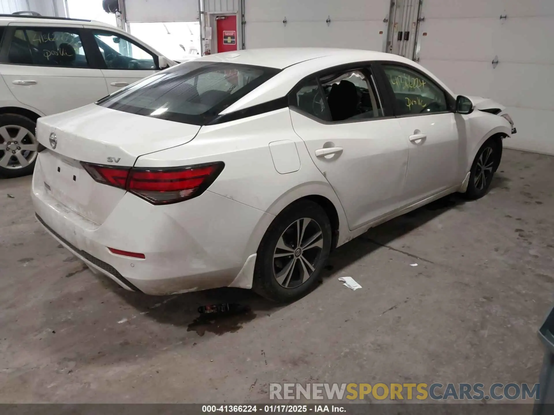 4 Photograph of a damaged car 3N1AB8CV8MY207495 NISSAN SENTRA 2021