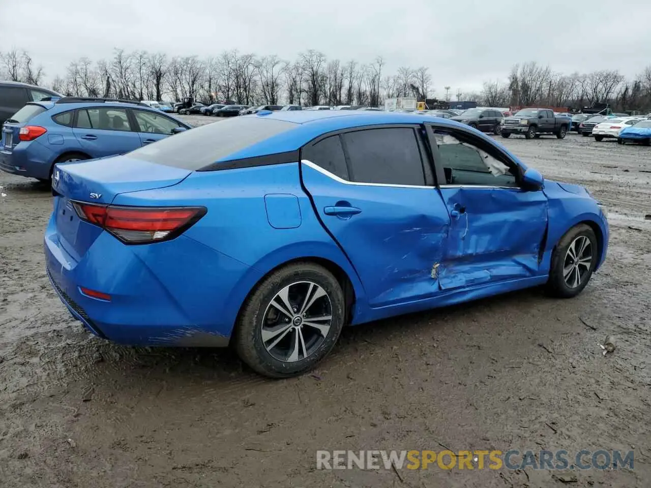 3 Photograph of a damaged car 3N1AB8CV8MY211126 NISSAN SENTRA 2021