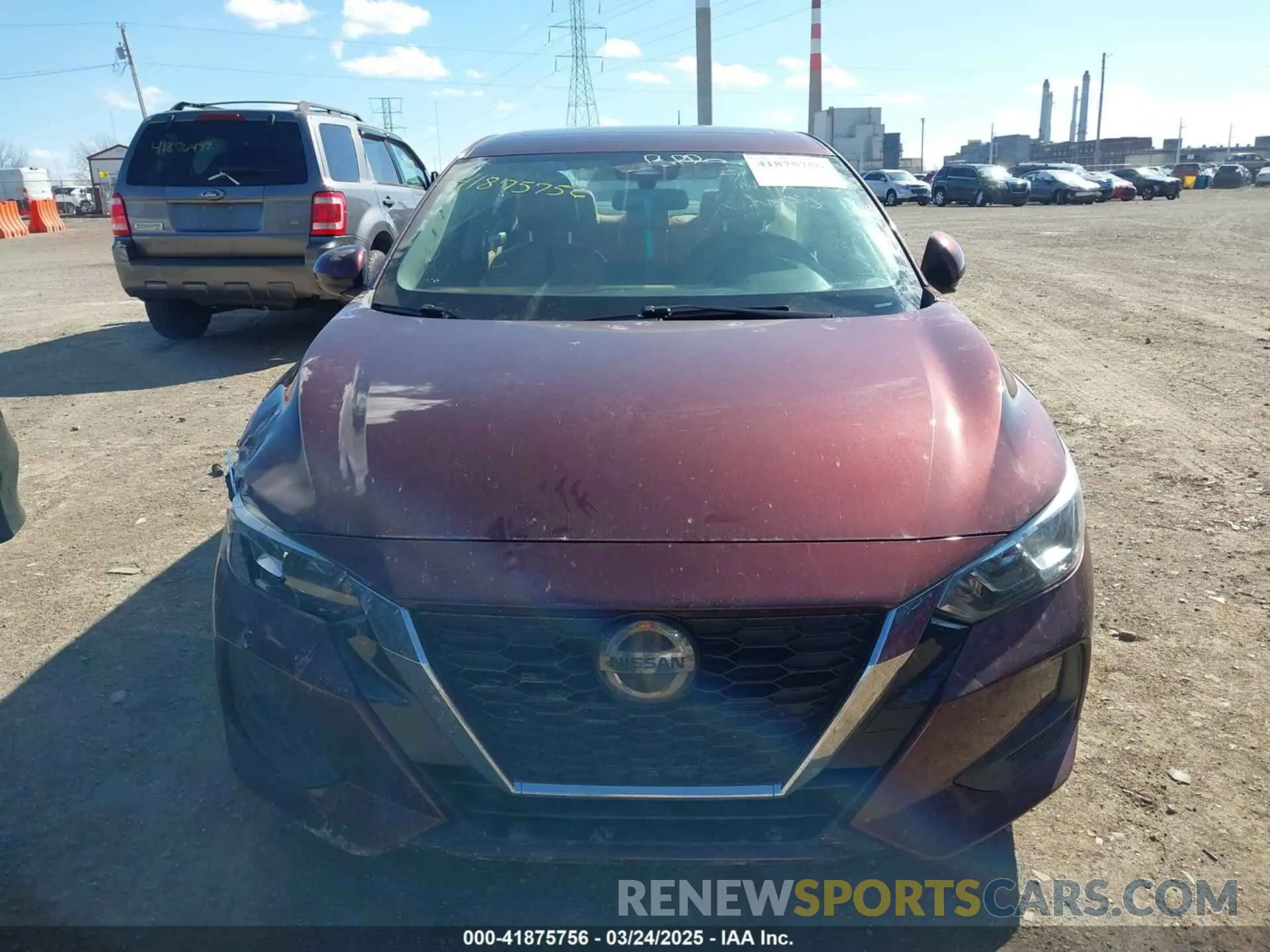 12 Photograph of a damaged car 3N1AB8CV8MY230033 NISSAN SENTRA 2021