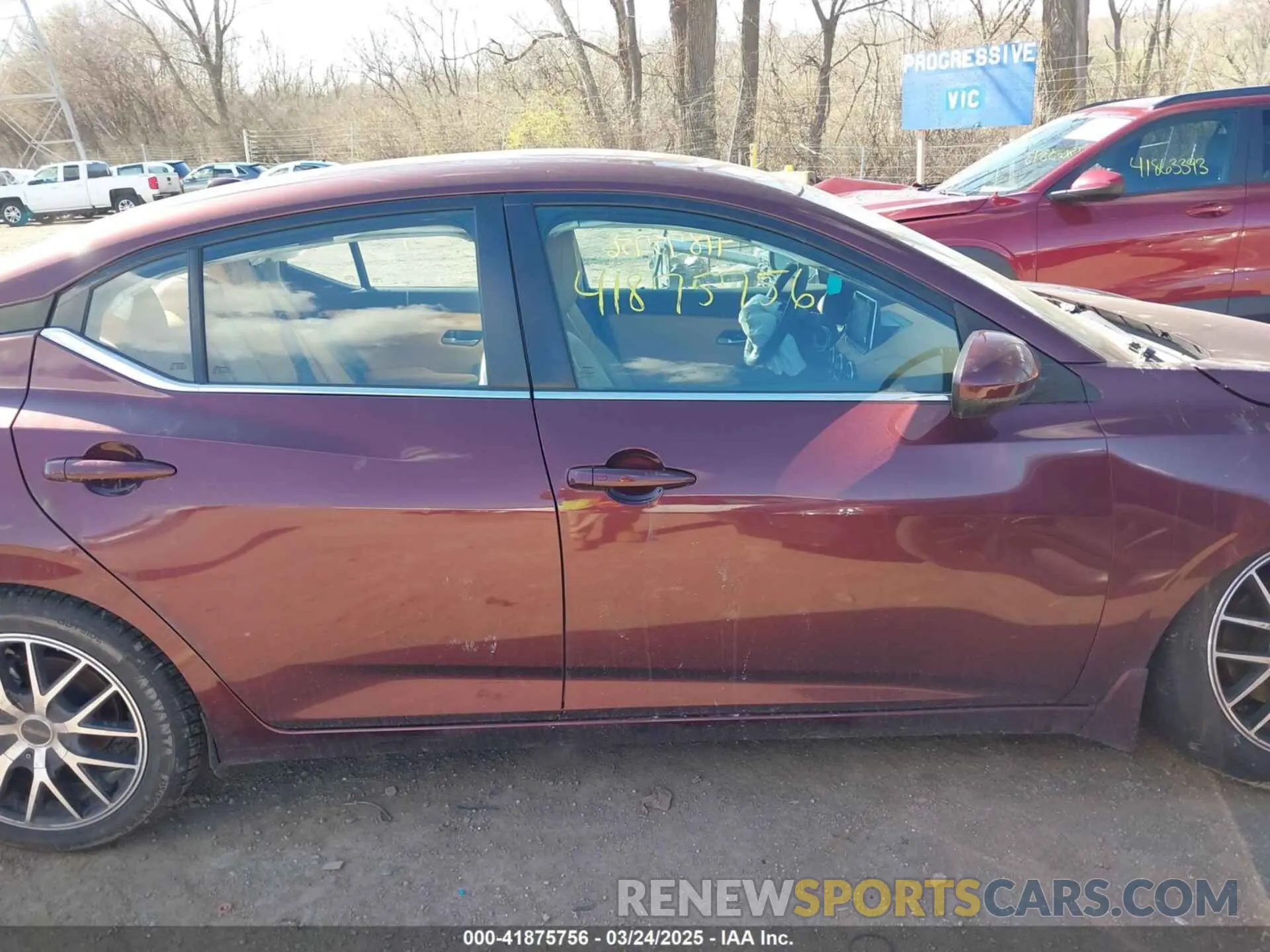 13 Photograph of a damaged car 3N1AB8CV8MY230033 NISSAN SENTRA 2021