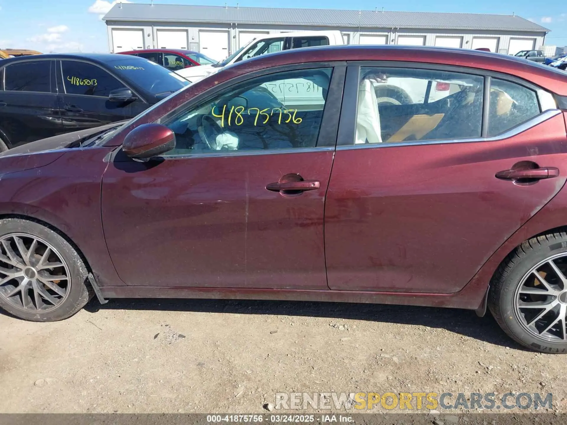 14 Photograph of a damaged car 3N1AB8CV8MY230033 NISSAN SENTRA 2021