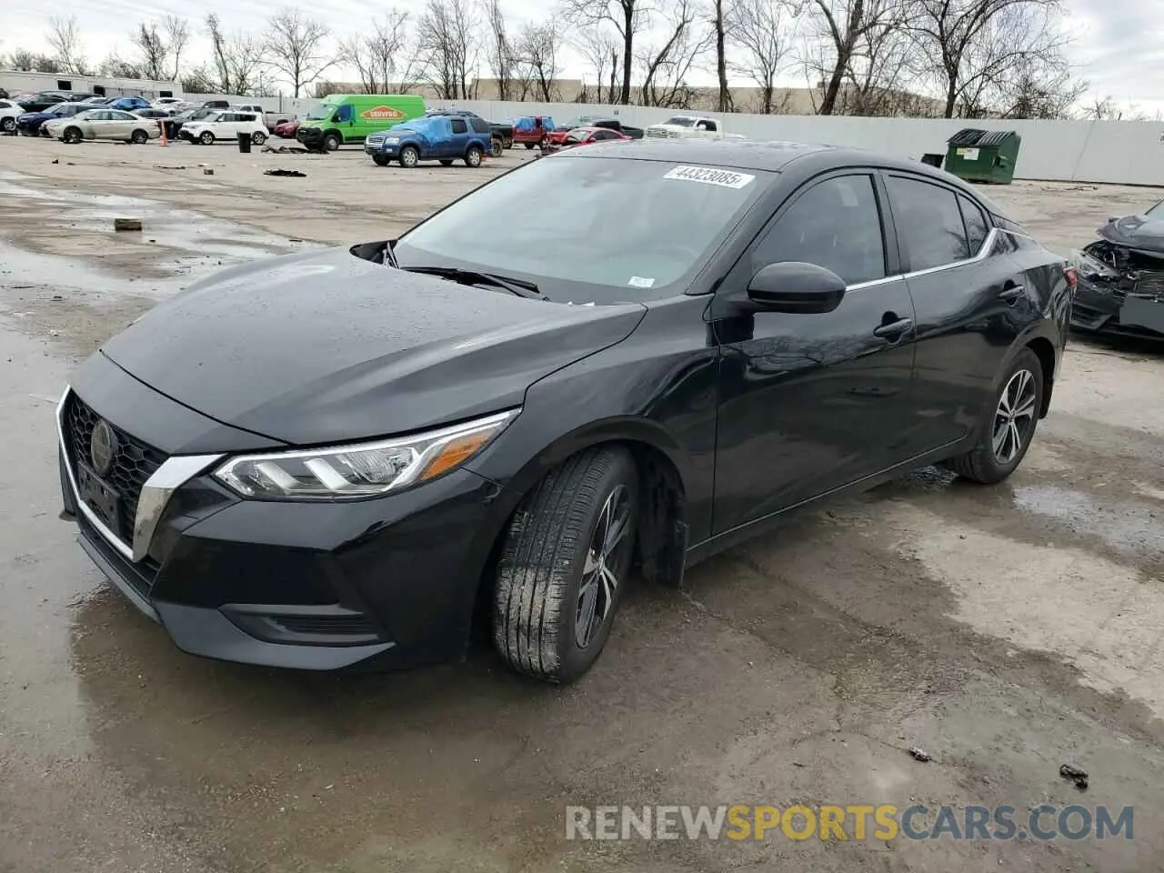 1 Photograph of a damaged car 3N1AB8CV8MY234440 NISSAN SENTRA 2021