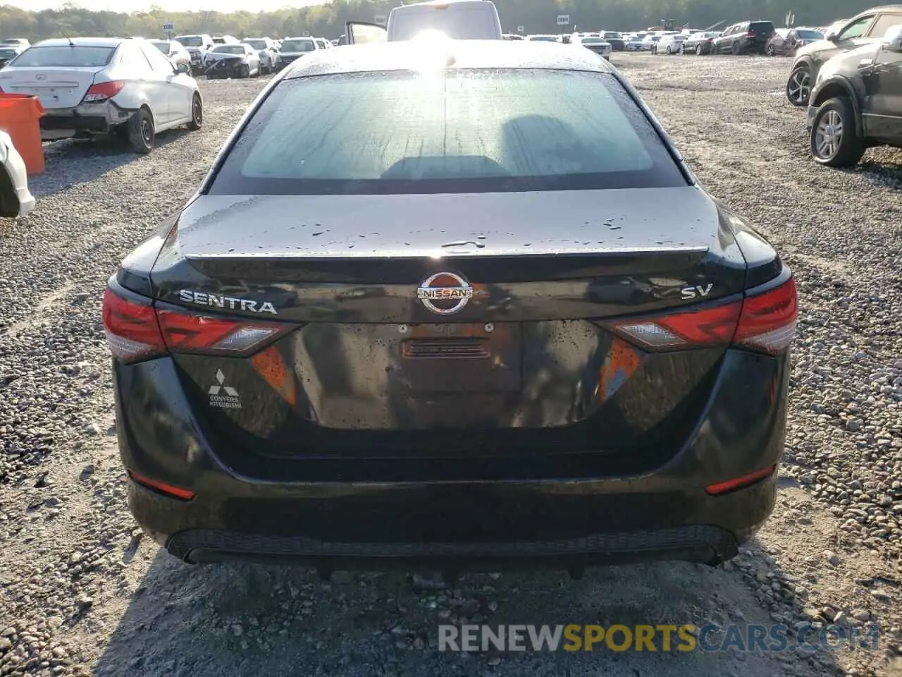 6 Photograph of a damaged car 3N1AB8CV8MY234566 NISSAN SENTRA 2021