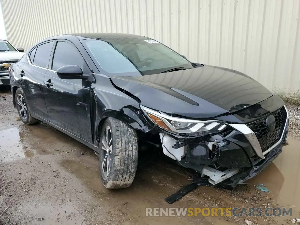 4 Photograph of a damaged car 3N1AB8CV8MY239136 NISSAN SENTRA 2021