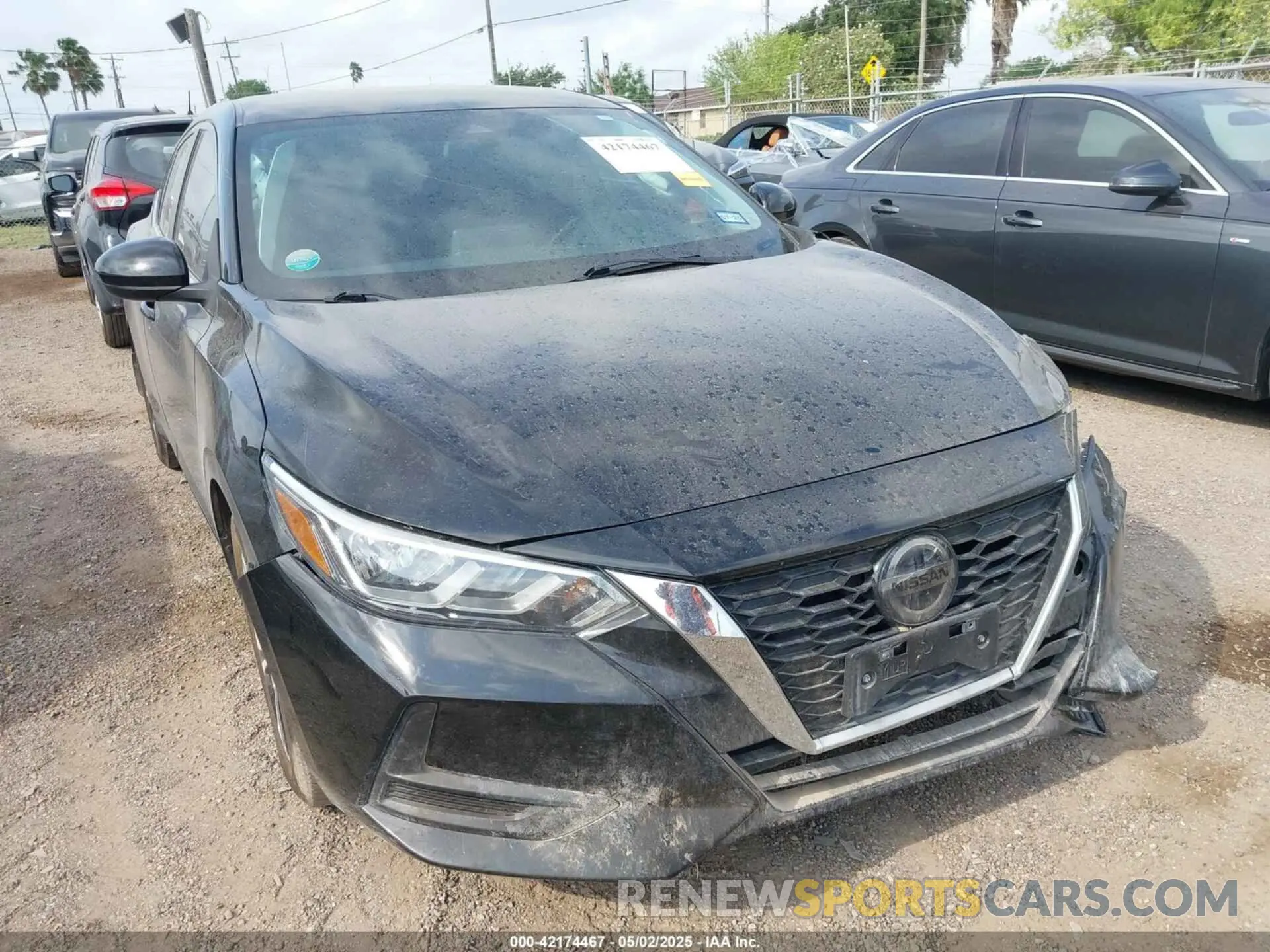 1 Photograph of a damaged car 3N1AB8CV8MY243722 NISSAN SENTRA 2021