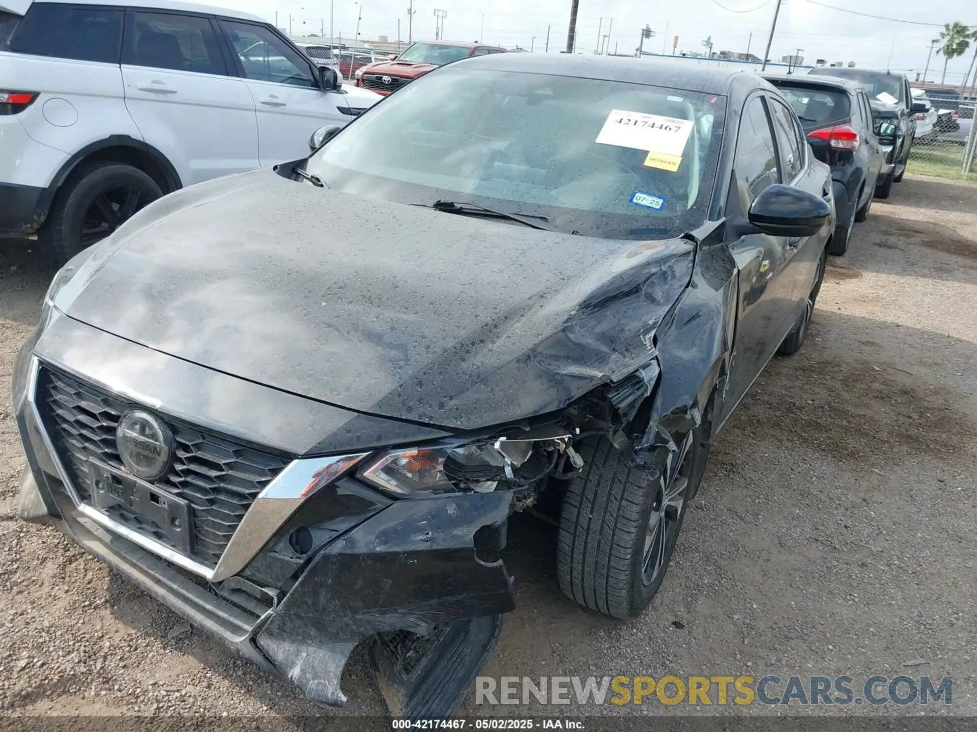 2 Photograph of a damaged car 3N1AB8CV8MY243722 NISSAN SENTRA 2021
