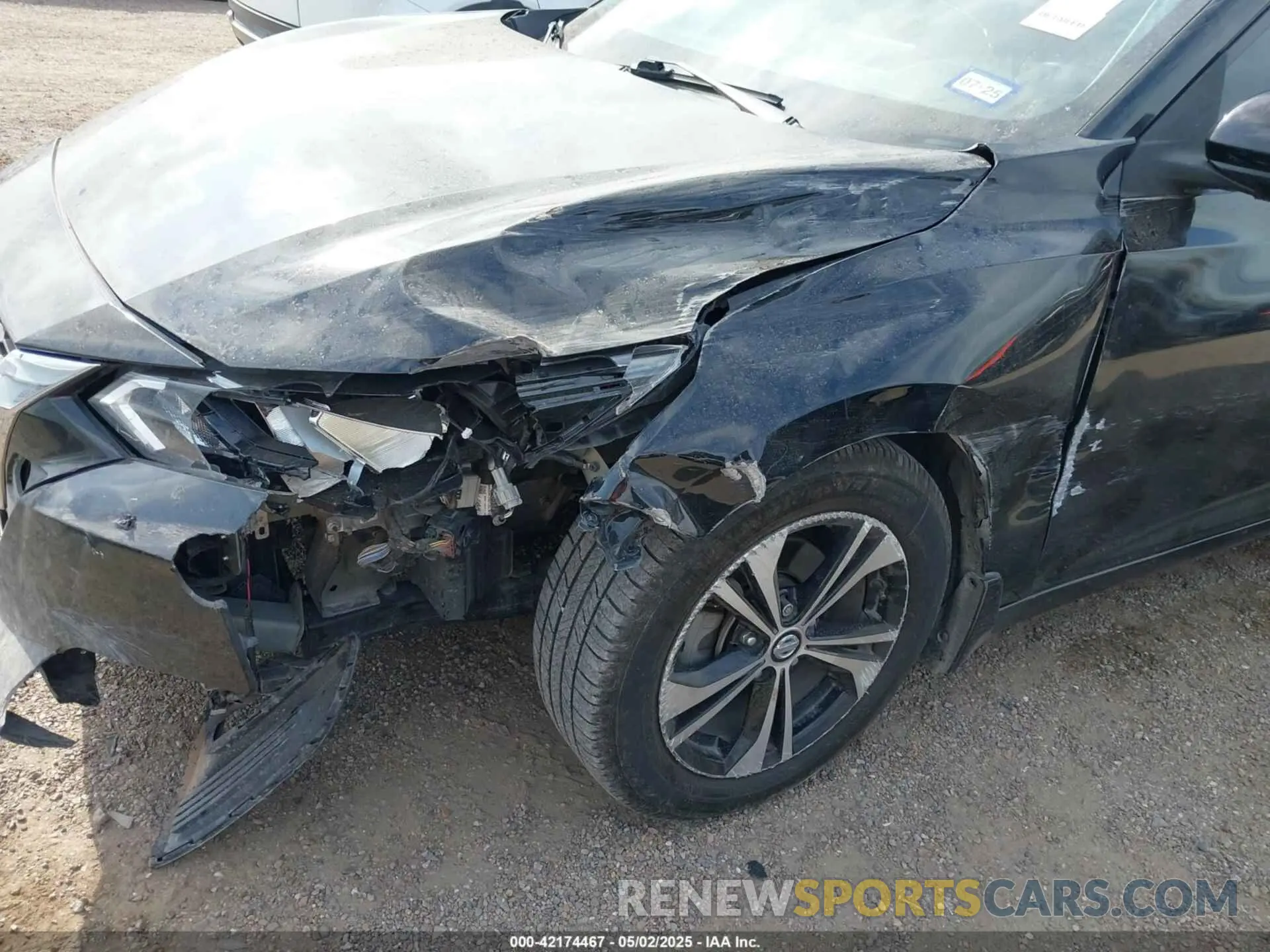 6 Photograph of a damaged car 3N1AB8CV8MY243722 NISSAN SENTRA 2021
