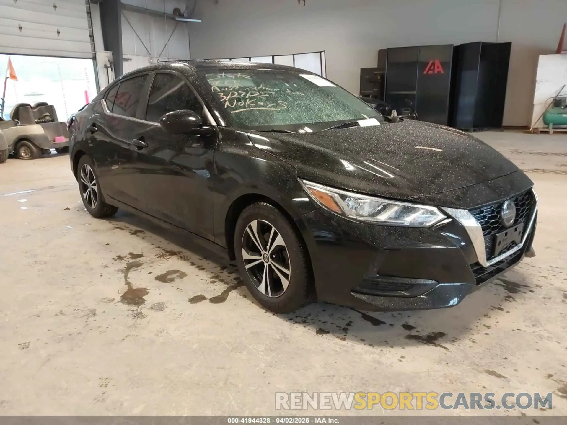 1 Photograph of a damaged car 3N1AB8CV8MY246930 NISSAN SENTRA 2021