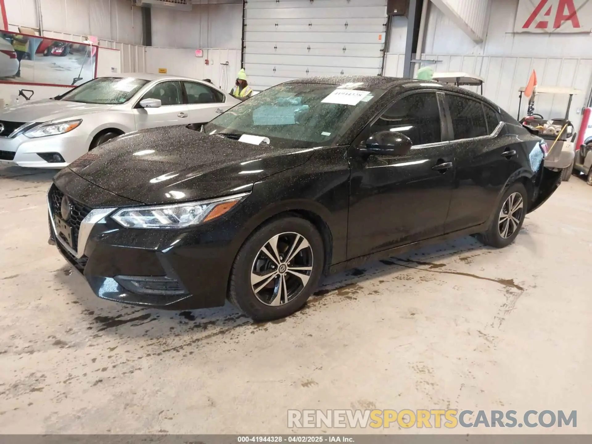 2 Photograph of a damaged car 3N1AB8CV8MY246930 NISSAN SENTRA 2021