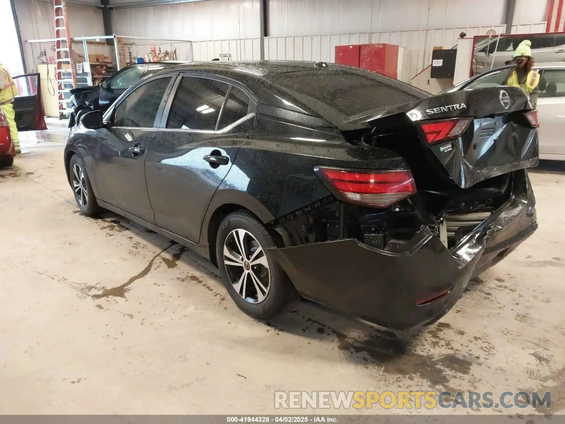 3 Photograph of a damaged car 3N1AB8CV8MY246930 NISSAN SENTRA 2021