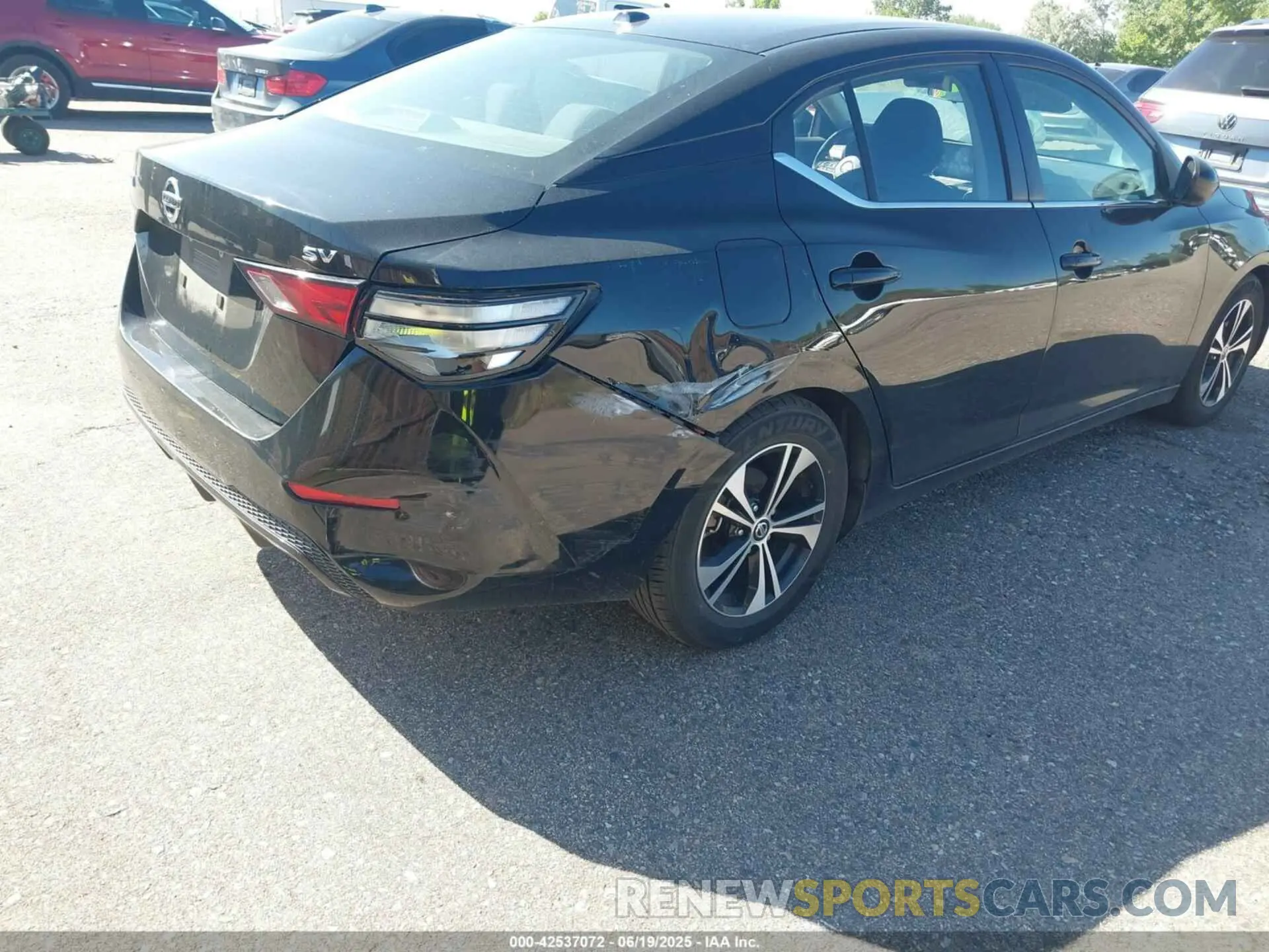 6 Photograph of a damaged car 3N1AB8CV8MY283590 NISSAN SENTRA 2021