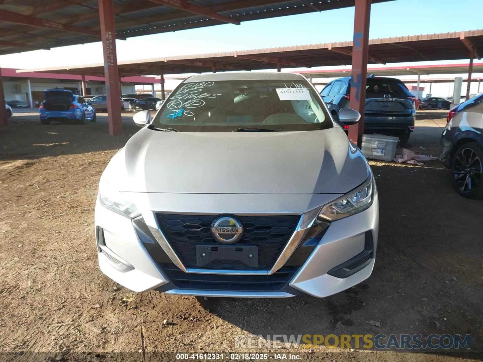12 Photograph of a damaged car 3N1AB8CV8MY286215 NISSAN SENTRA 2021