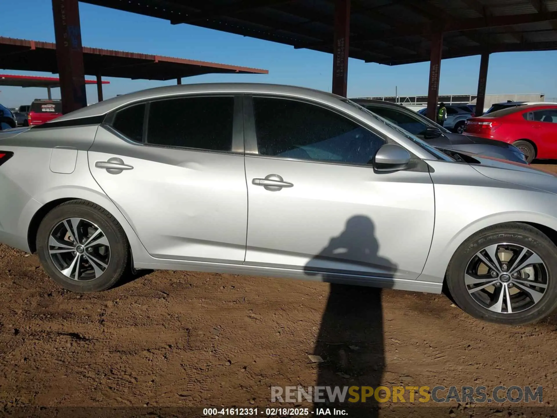 13 Photograph of a damaged car 3N1AB8CV8MY286215 NISSAN SENTRA 2021
