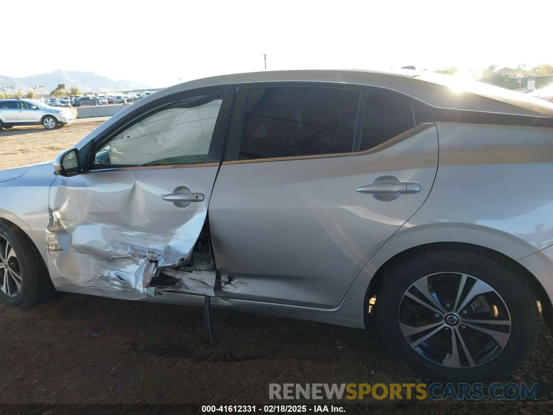 14 Photograph of a damaged car 3N1AB8CV8MY286215 NISSAN SENTRA 2021