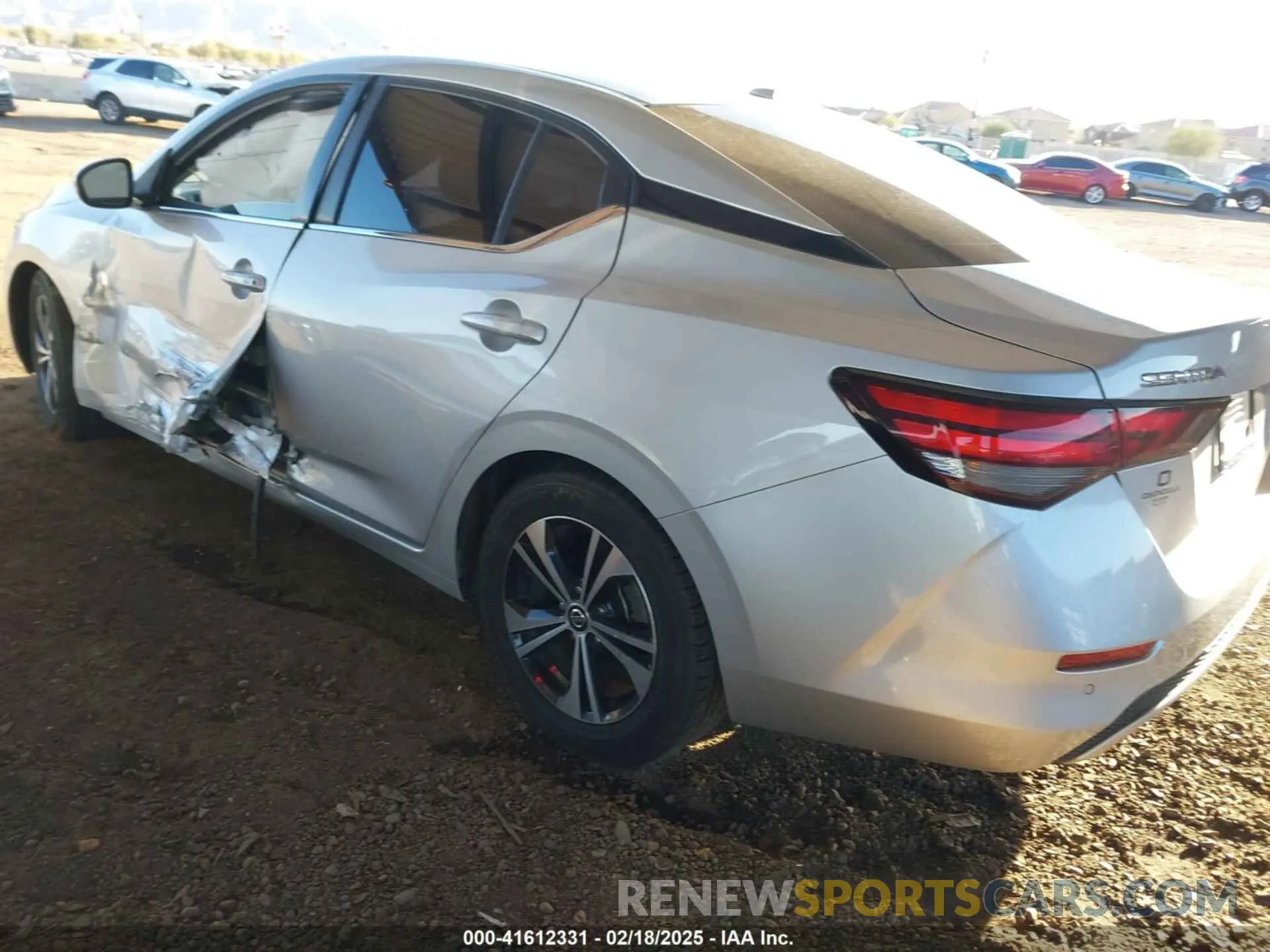3 Photograph of a damaged car 3N1AB8CV8MY286215 NISSAN SENTRA 2021