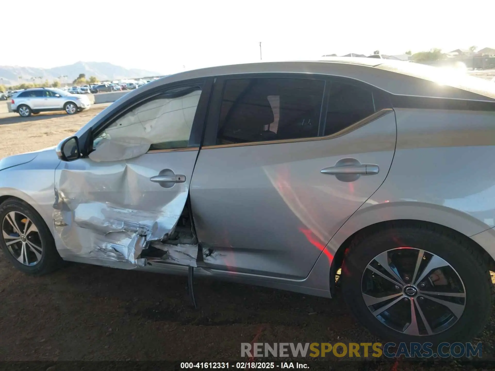 6 Photograph of a damaged car 3N1AB8CV8MY286215 NISSAN SENTRA 2021