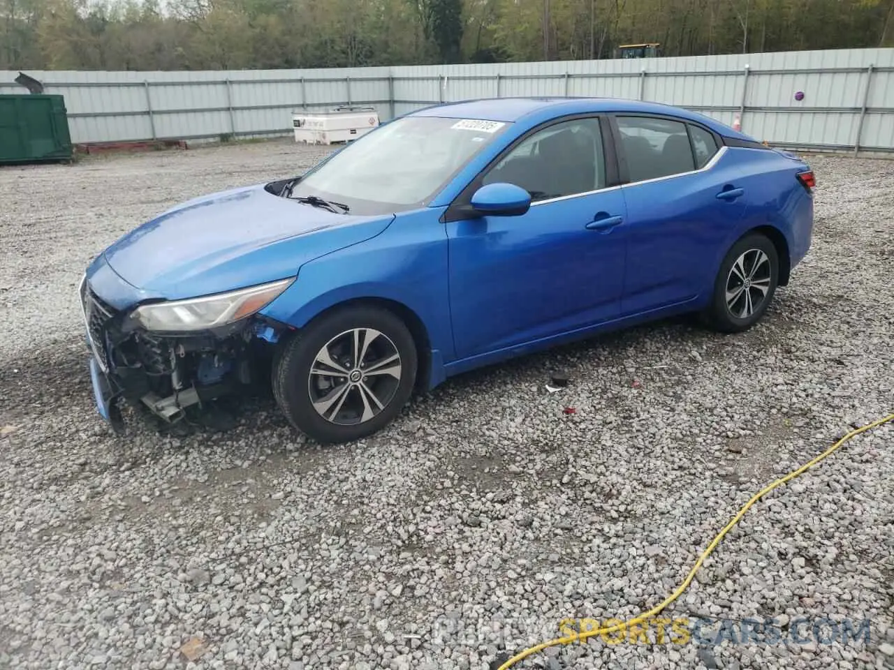 1 Photograph of a damaged car 3N1AB8CV8MY288062 NISSAN SENTRA 2021