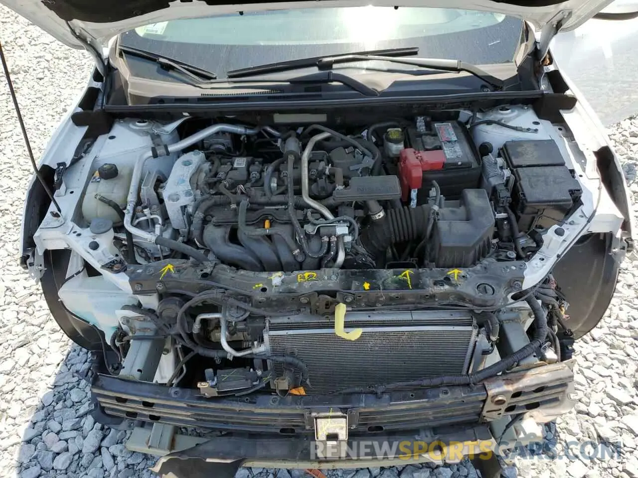 11 Photograph of a damaged car 3N1AB8CV8MY293424 NISSAN SENTRA 2021