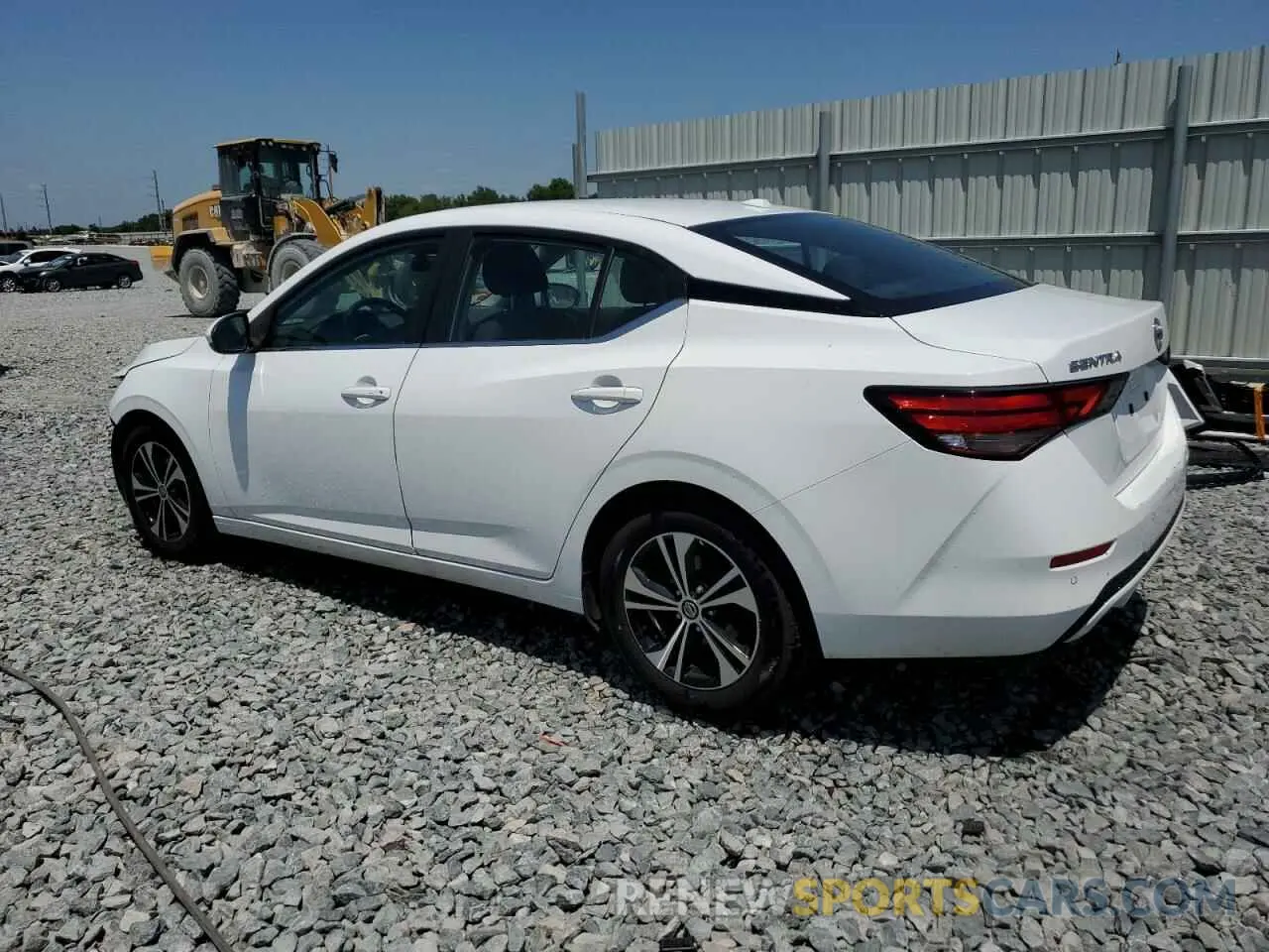 2 Photograph of a damaged car 3N1AB8CV8MY293424 NISSAN SENTRA 2021