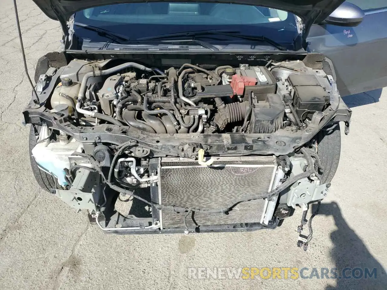 11 Photograph of a damaged car 3N1AB8CV8MY294640 NISSAN SENTRA 2021