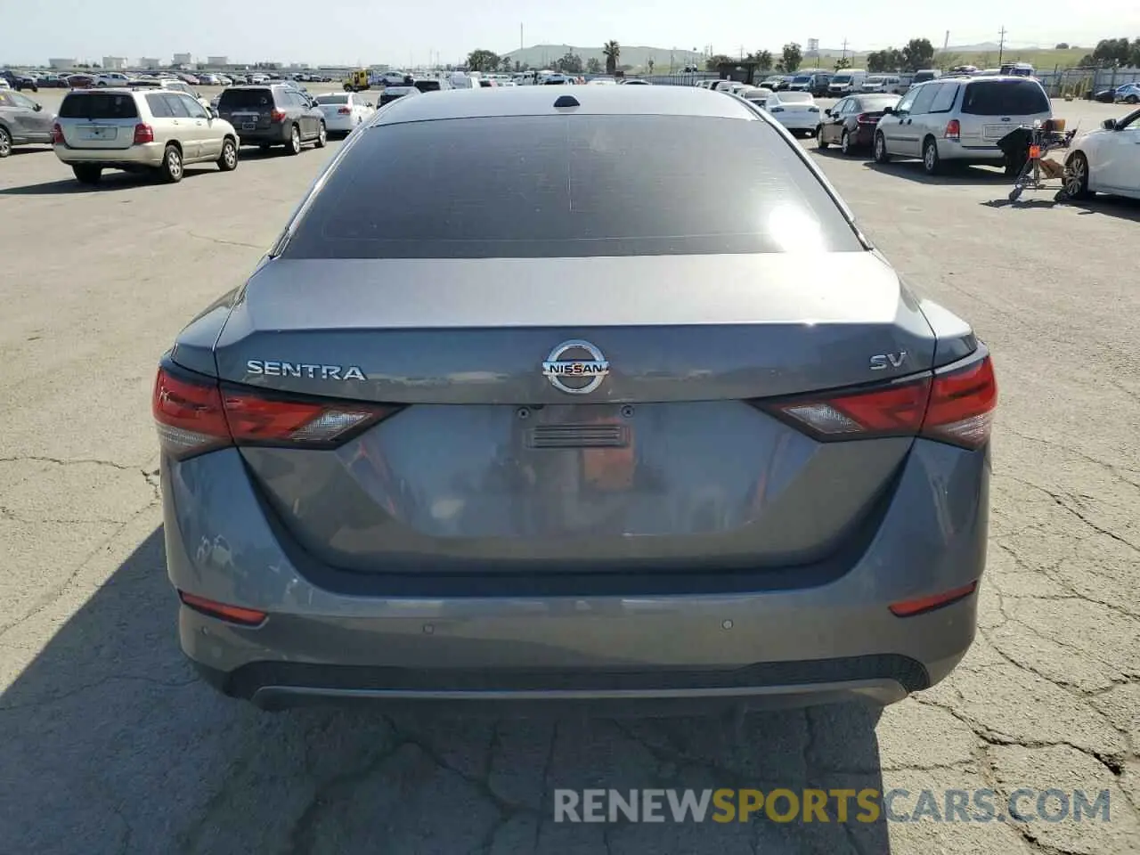6 Photograph of a damaged car 3N1AB8CV8MY294640 NISSAN SENTRA 2021