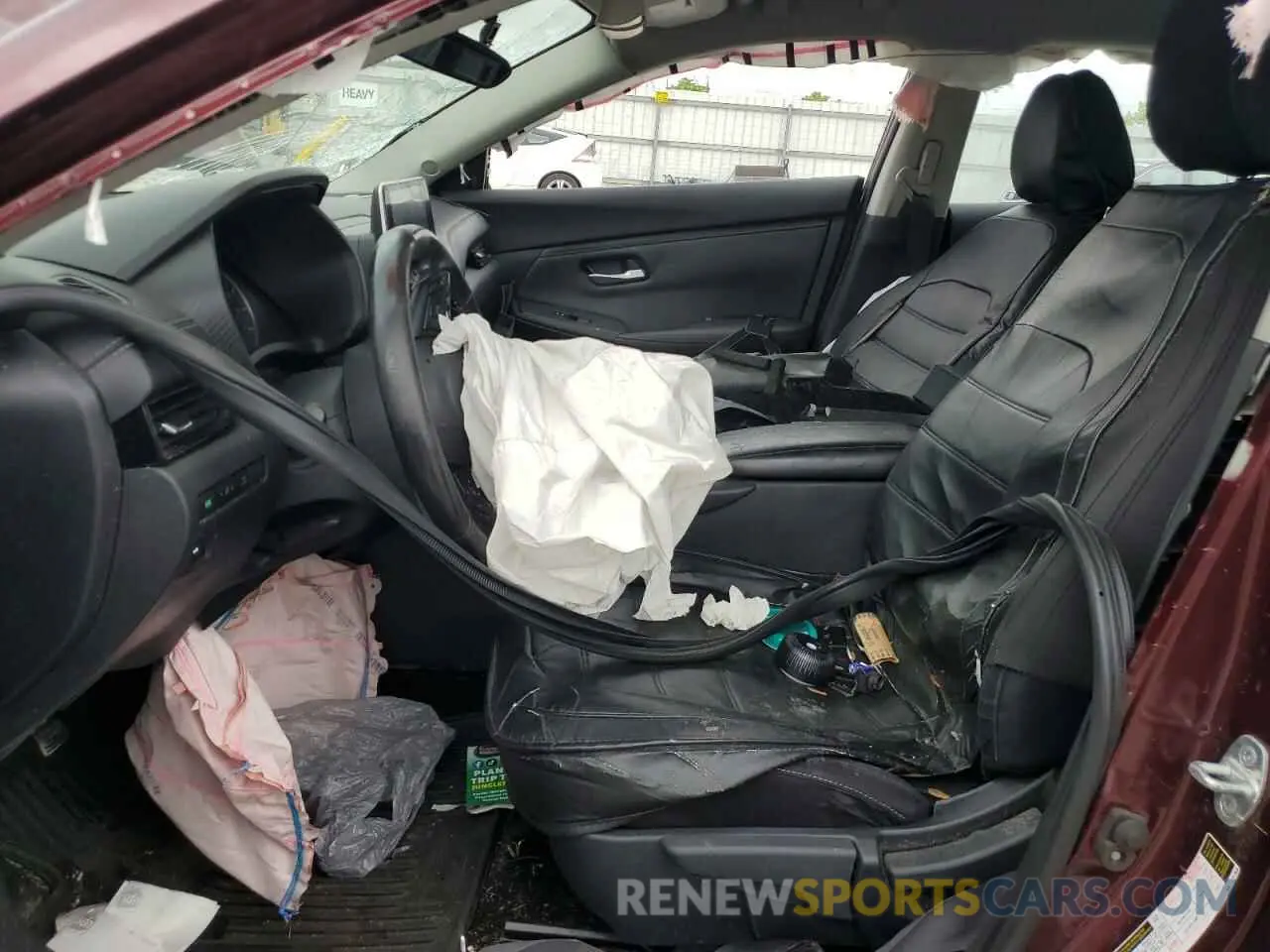 7 Photograph of a damaged car 3N1AB8CV8MY298848 NISSAN SENTRA 2021