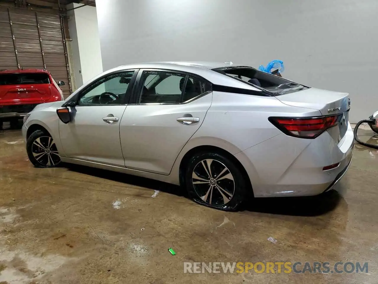 2 Photograph of a damaged car 3N1AB8CV8MY299305 NISSAN SENTRA 2021