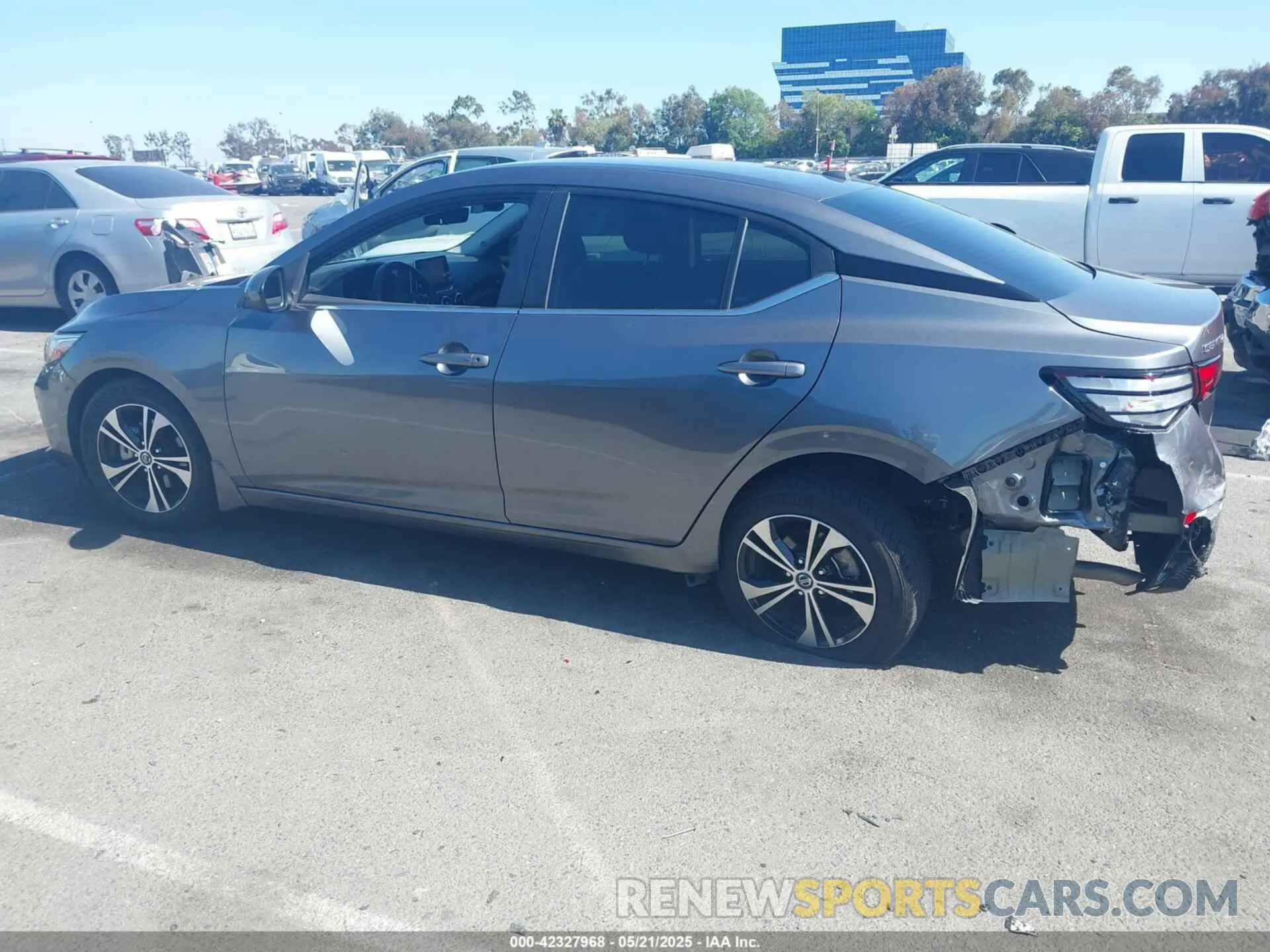 14 Photograph of a damaged car 3N1AB8CV8MY307712 NISSAN SENTRA 2021
