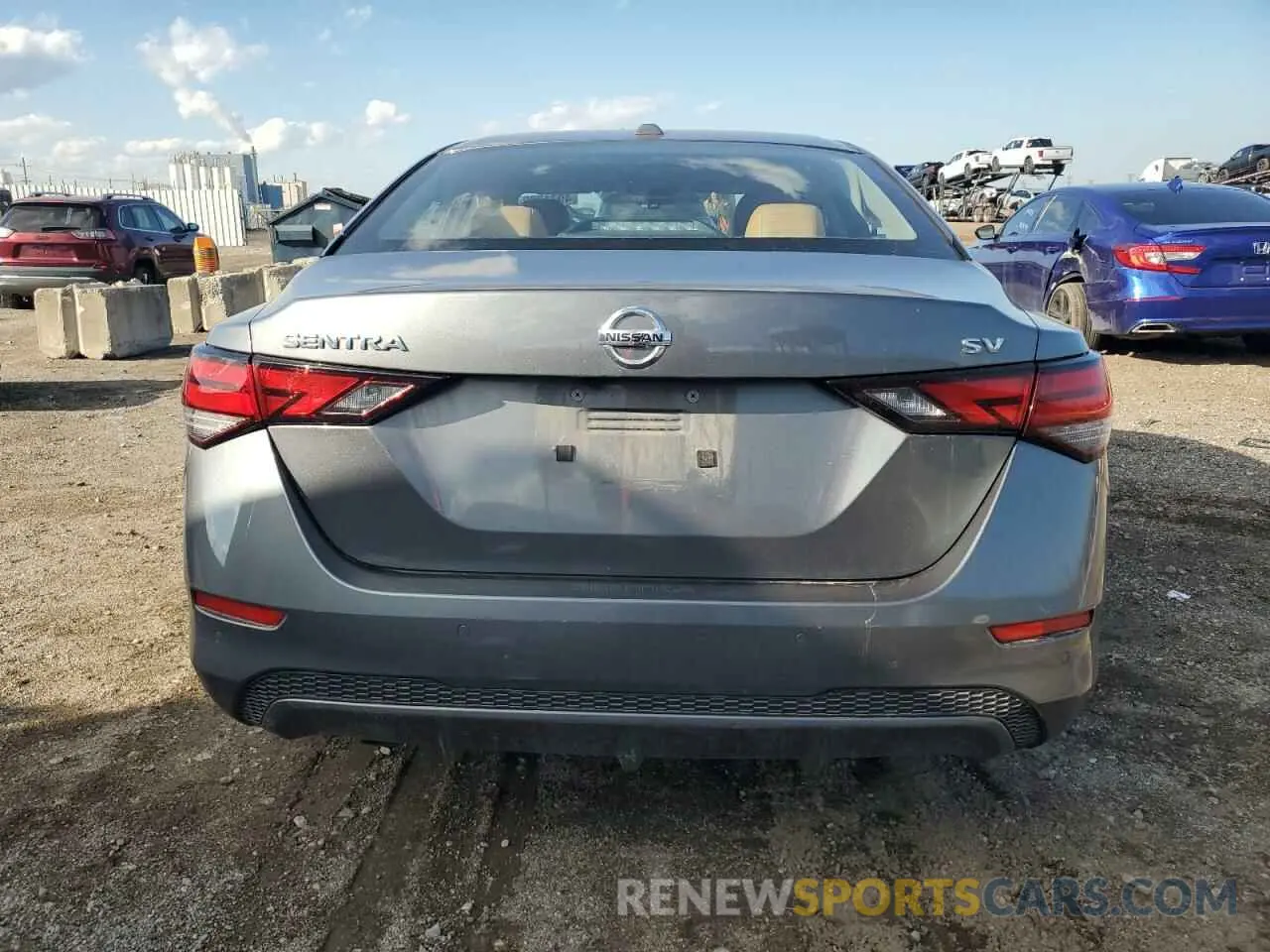 6 Photograph of a damaged car 3N1AB8CV8MY314465 NISSAN SENTRA 2021
