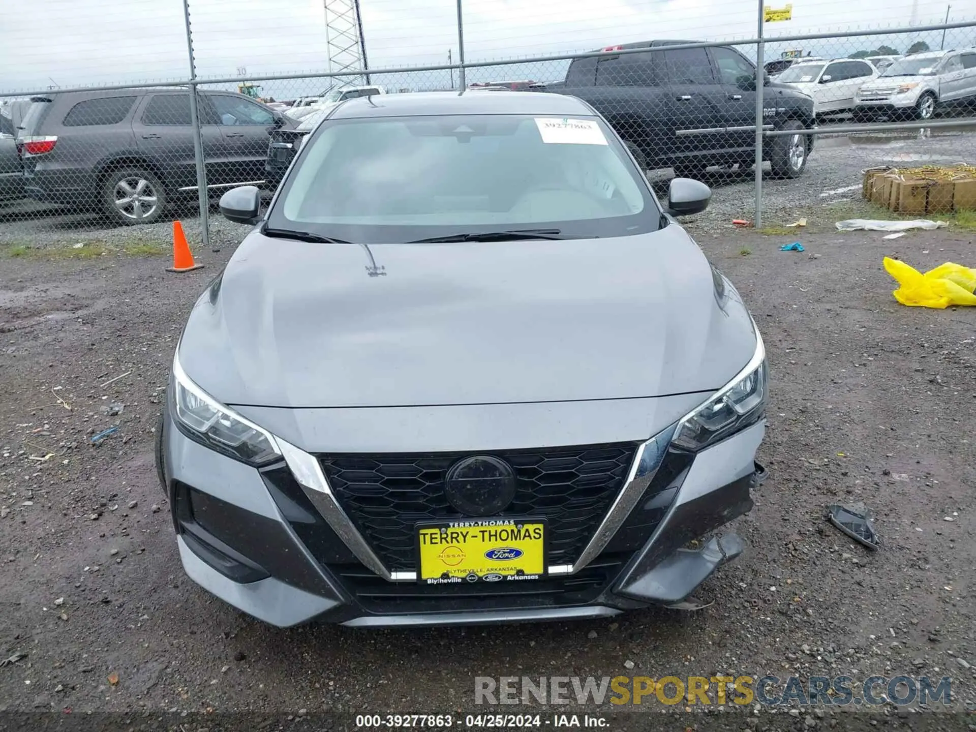 11 Photograph of a damaged car 3N1AB8CV8MY317883 NISSAN SENTRA 2021