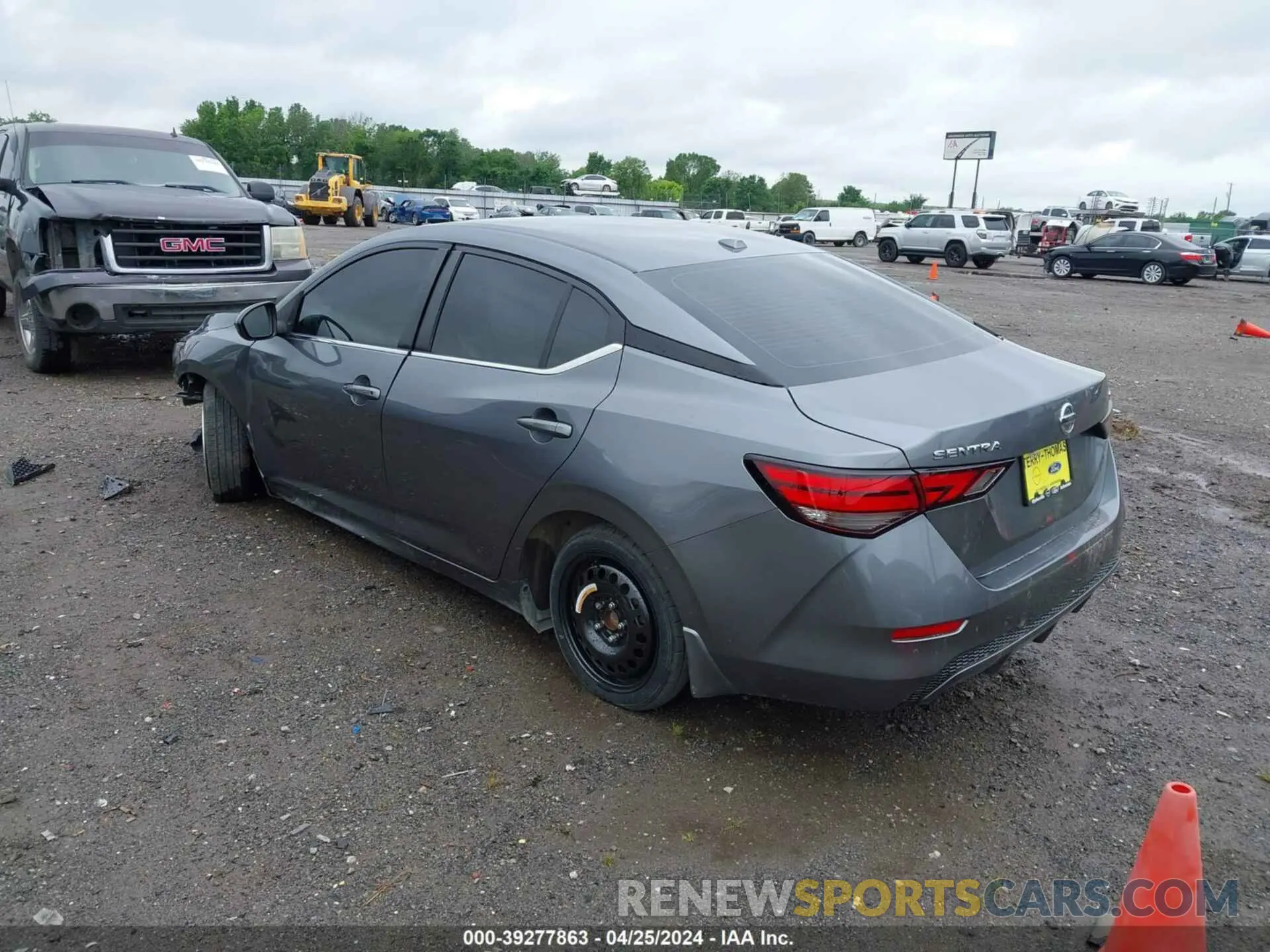 3 Photograph of a damaged car 3N1AB8CV8MY317883 NISSAN SENTRA 2021