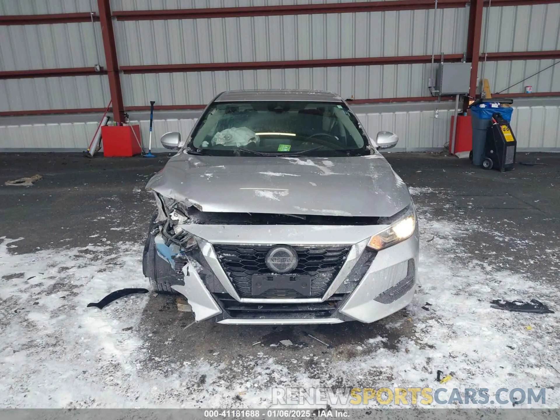 12 Photograph of a damaged car 3N1AB8CV9MY201415 NISSAN SENTRA 2021
