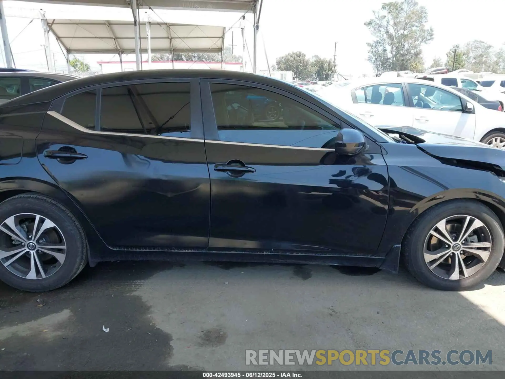 13 Photograph of a damaged car 3N1AB8CV9MY202130 NISSAN SENTRA 2021