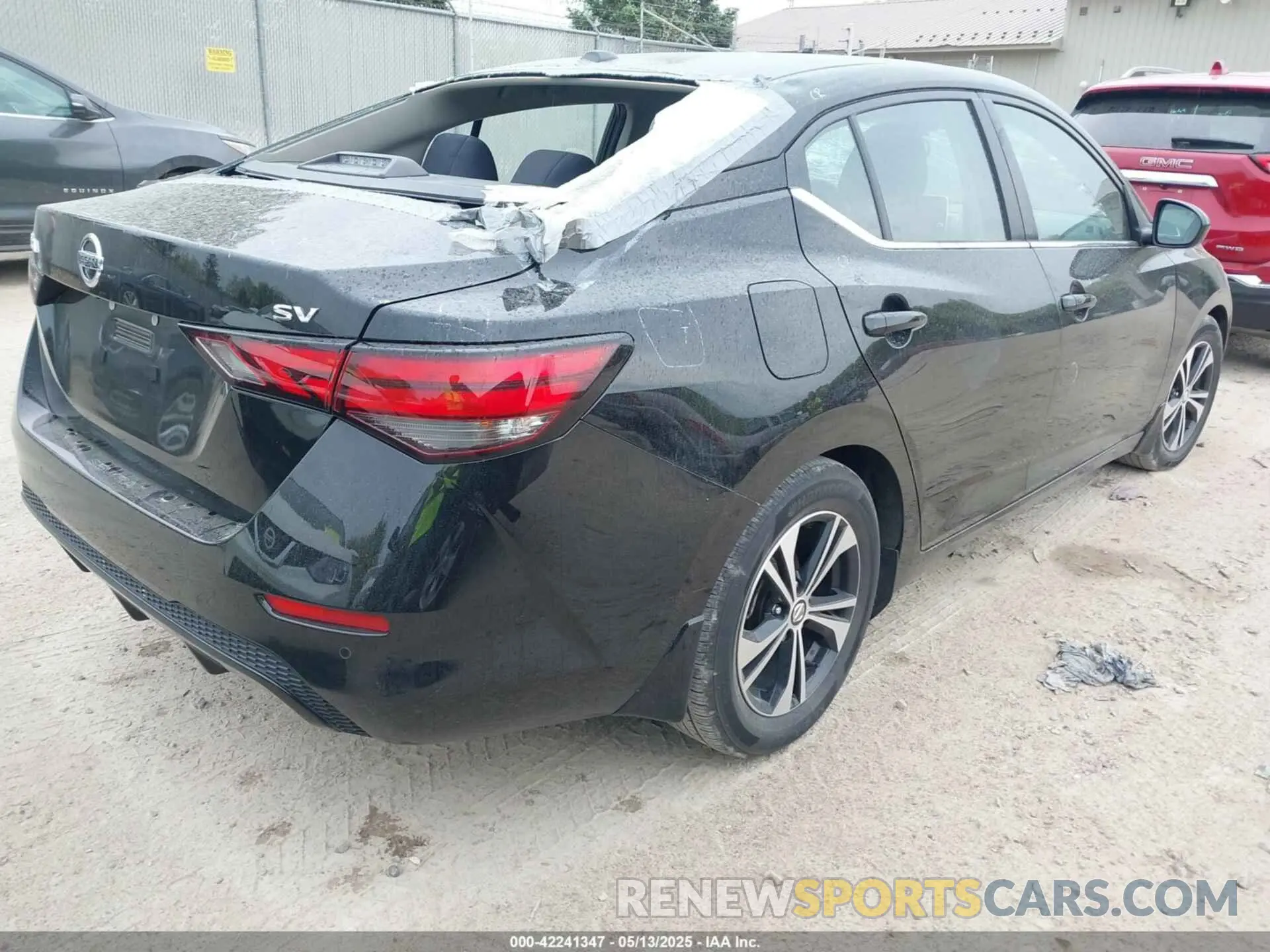 4 Photograph of a damaged car 3N1AB8CV9MY204380 NISSAN SENTRA 2021
