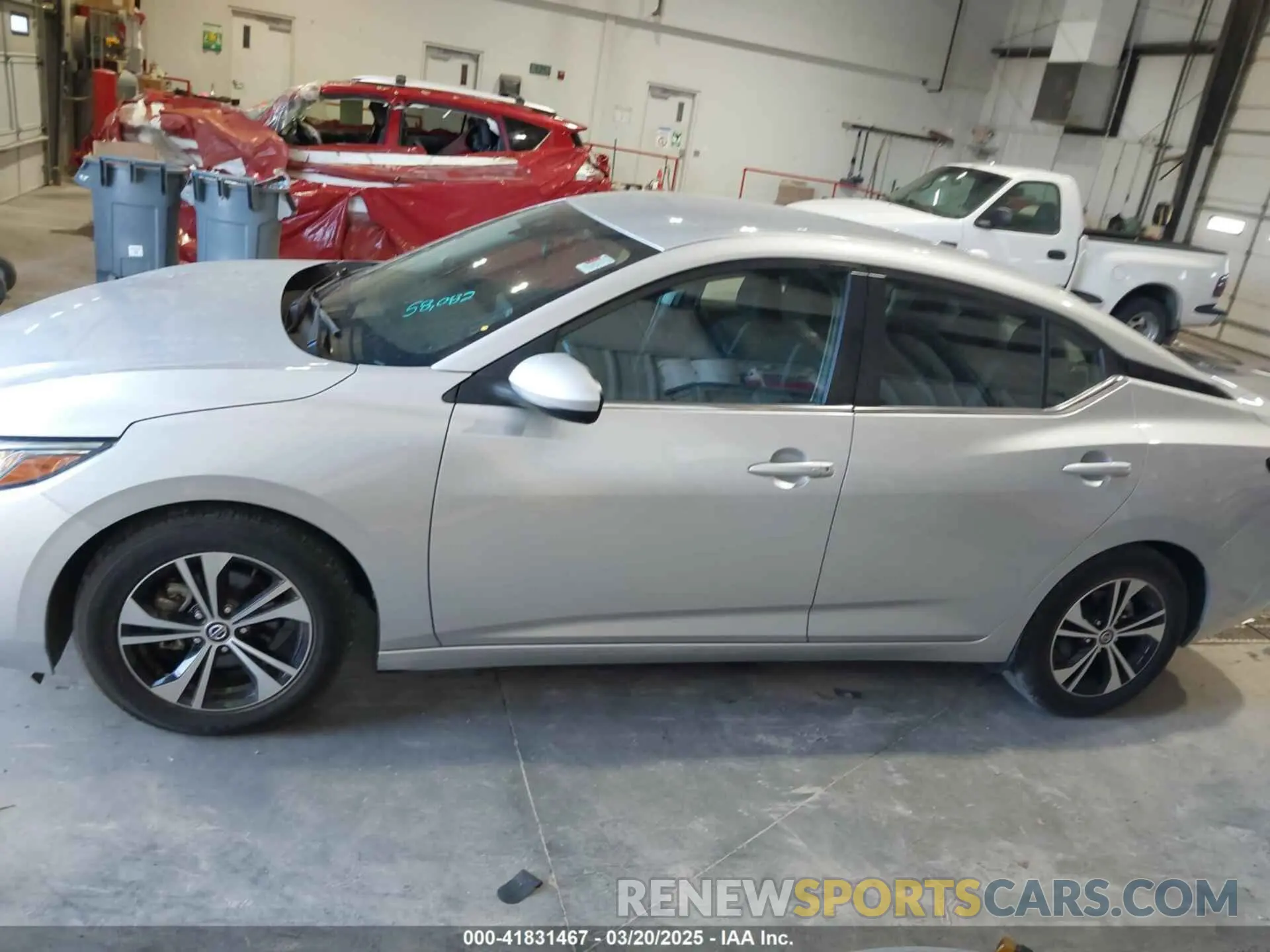 14 Photograph of a damaged car 3N1AB8CV9MY208719 NISSAN SENTRA 2021