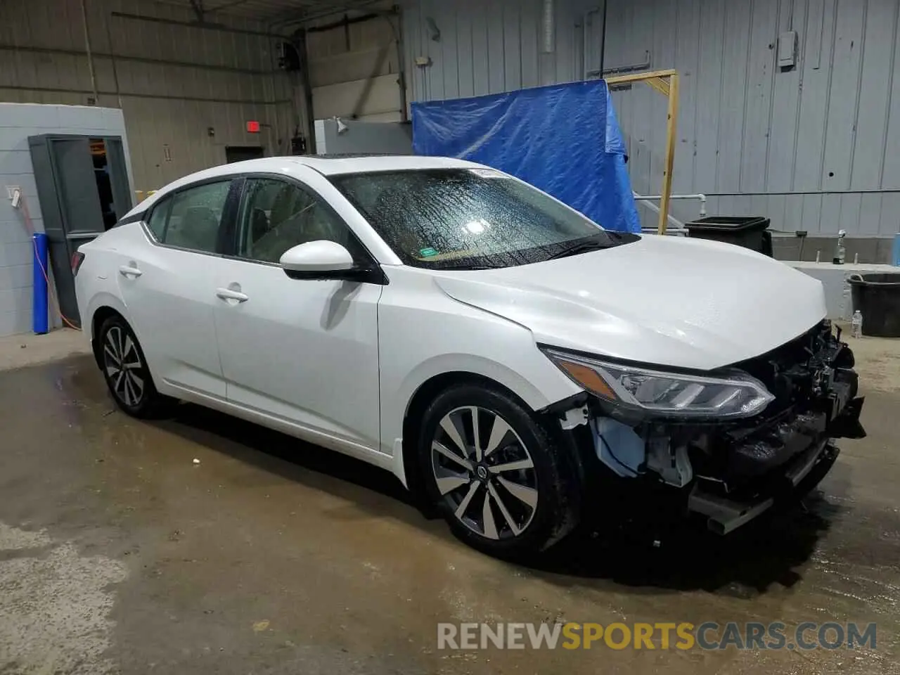 4 Photograph of a damaged car 3N1AB8CV9MY215282 NISSAN SENTRA 2021