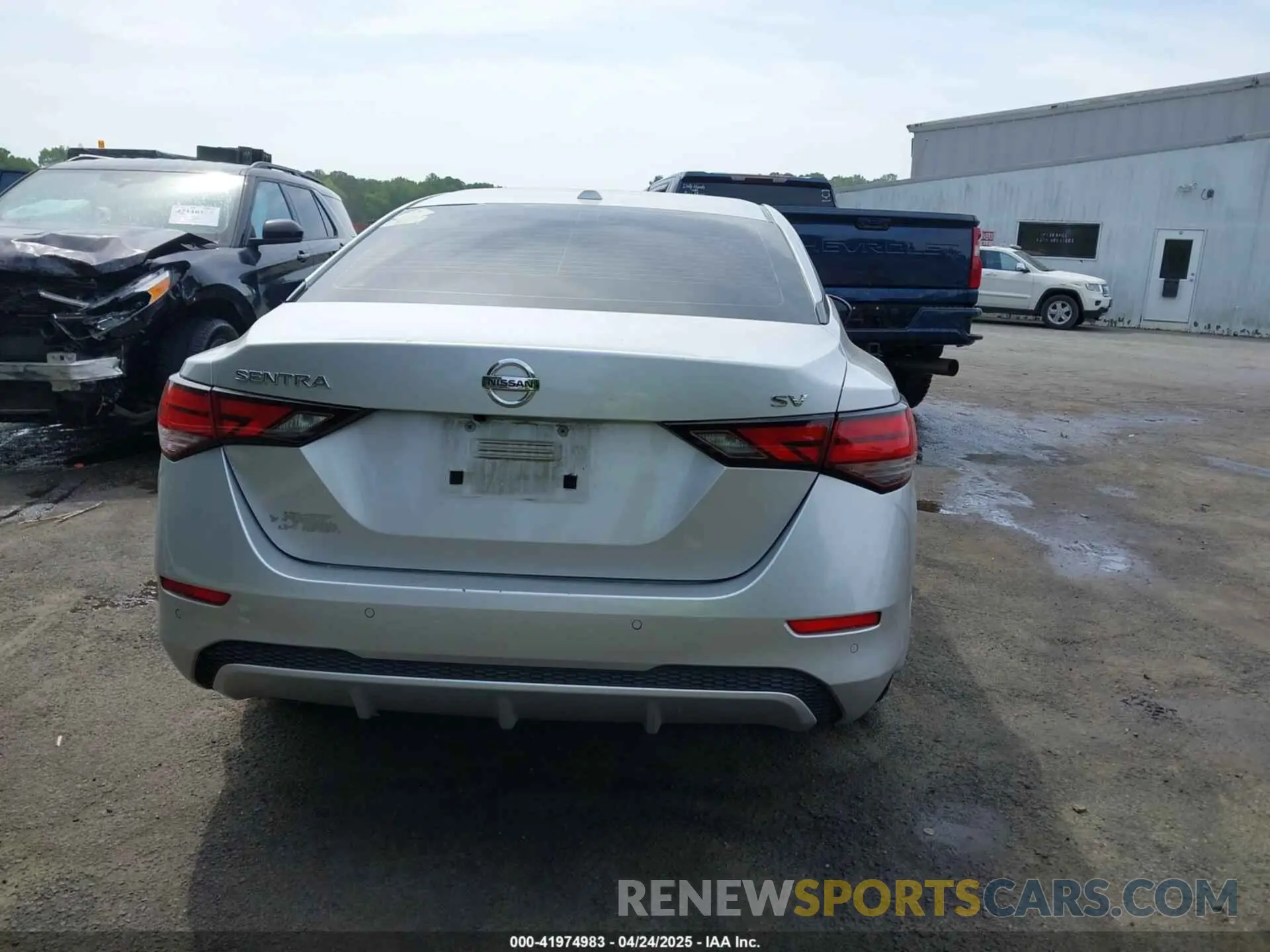 16 Photograph of a damaged car 3N1AB8CV9MY217663 NISSAN SENTRA 2021