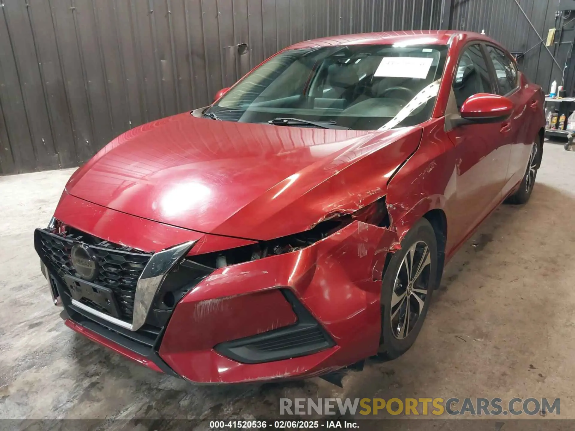 6 Photograph of a damaged car 3N1AB8CV9MY222216 NISSAN SENTRA 2021