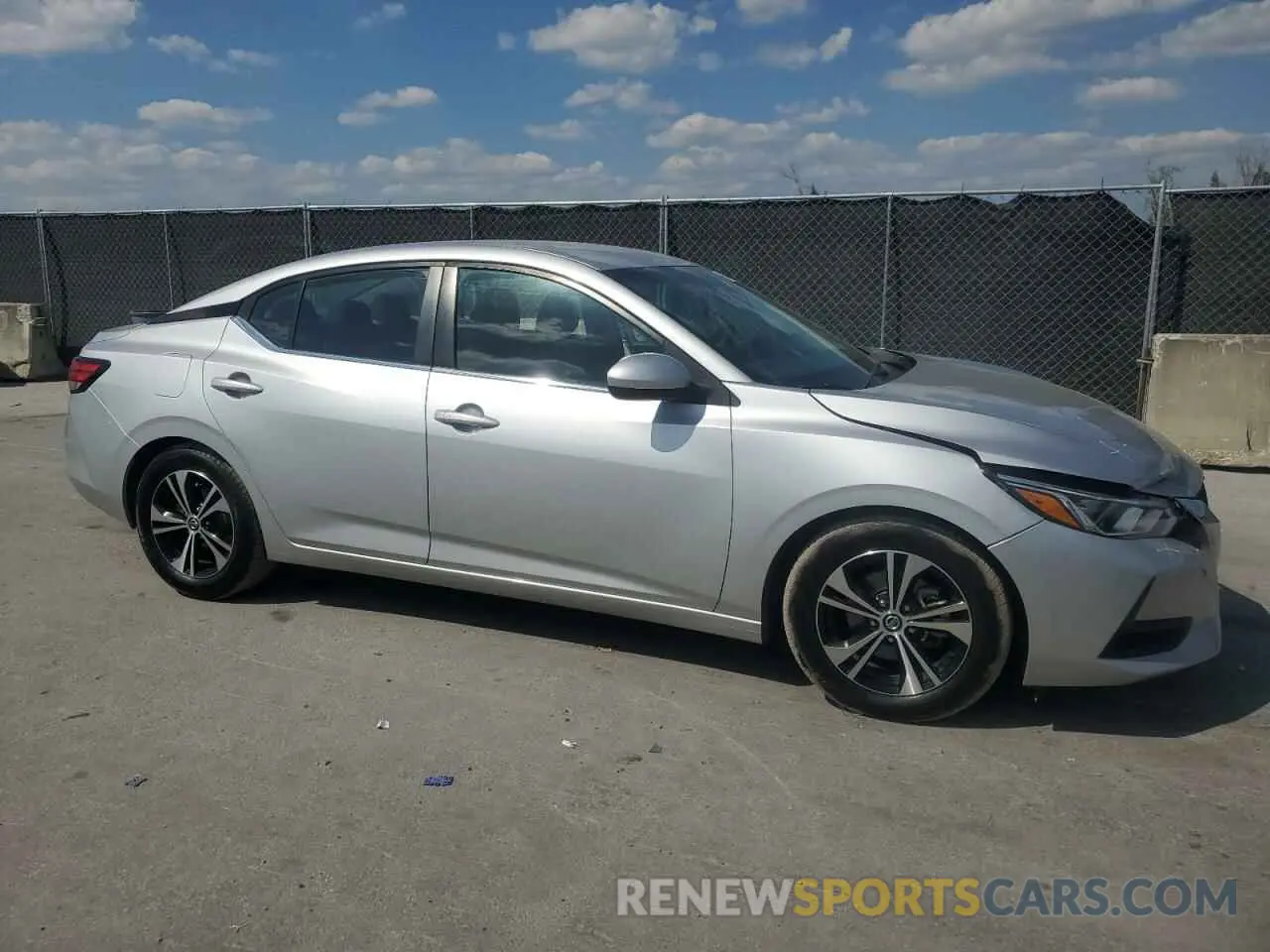 4 Photograph of a damaged car 3N1AB8CV9MY224337 NISSAN SENTRA 2021