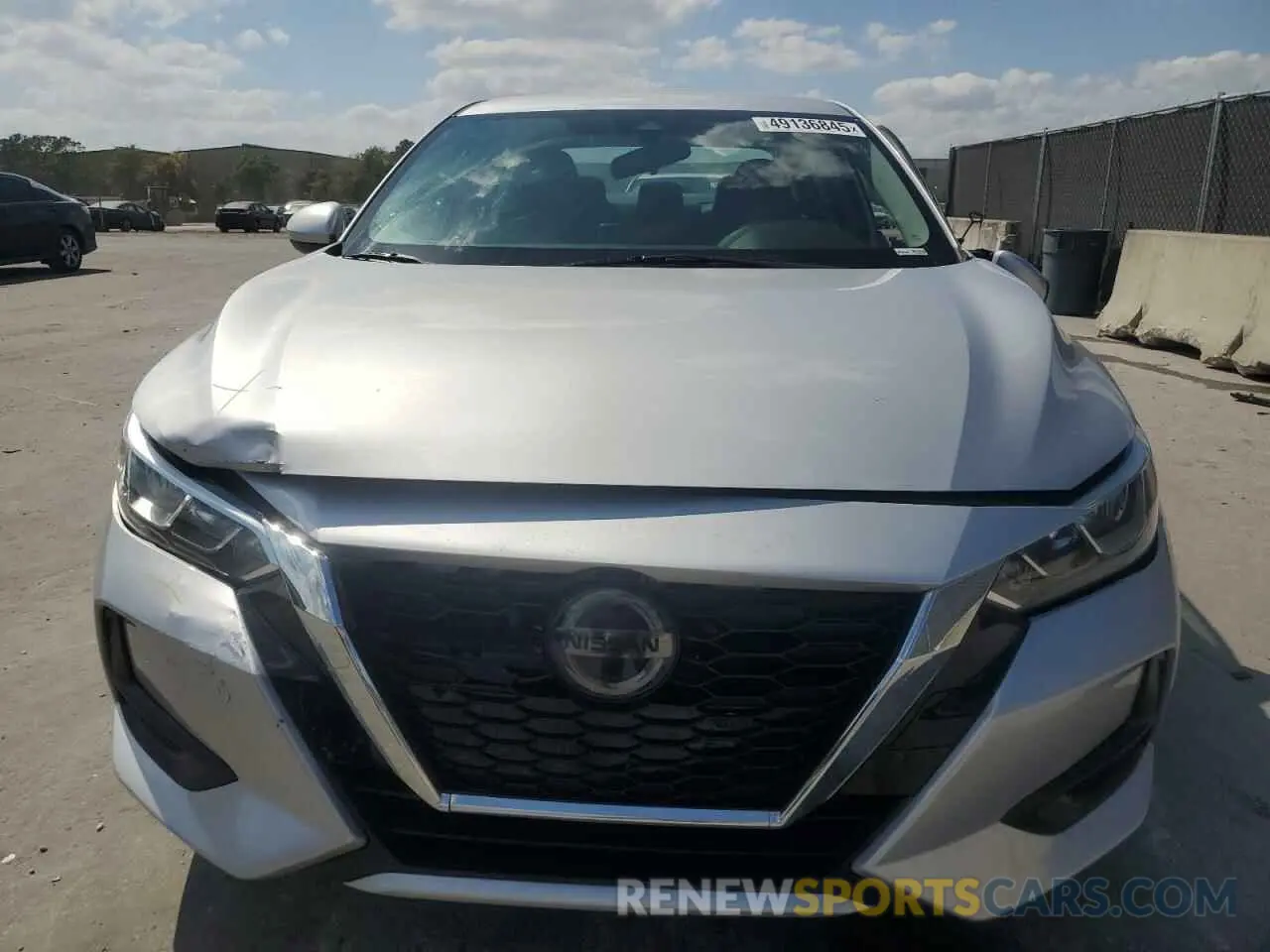 5 Photograph of a damaged car 3N1AB8CV9MY224337 NISSAN SENTRA 2021