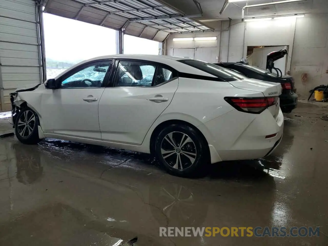 2 Photograph of a damaged car 3N1AB8CV9MY230557 NISSAN SENTRA 2021