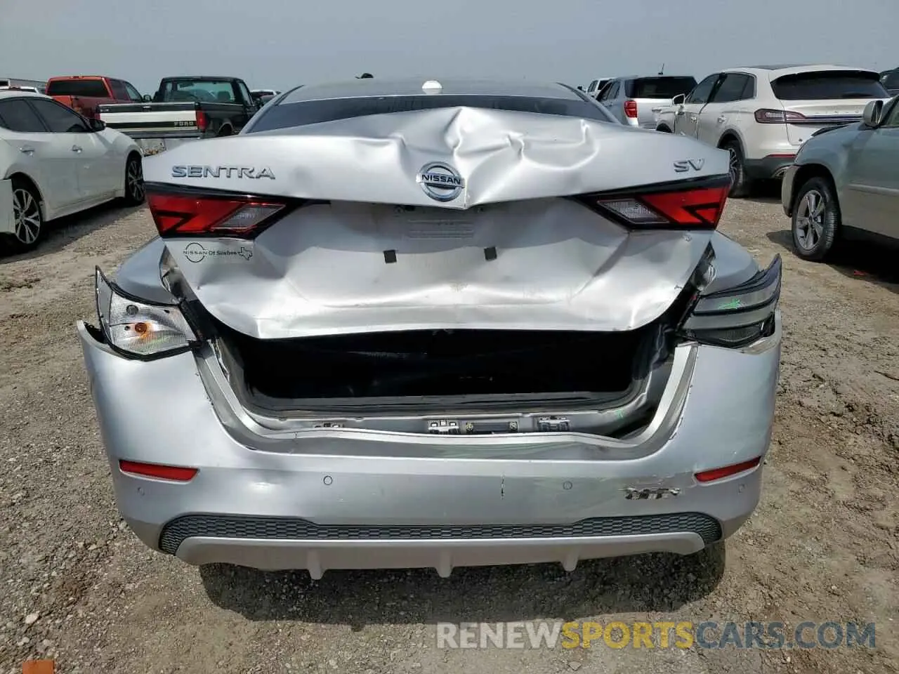 6 Photograph of a damaged car 3N1AB8CV9MY239369 NISSAN SENTRA 2021
