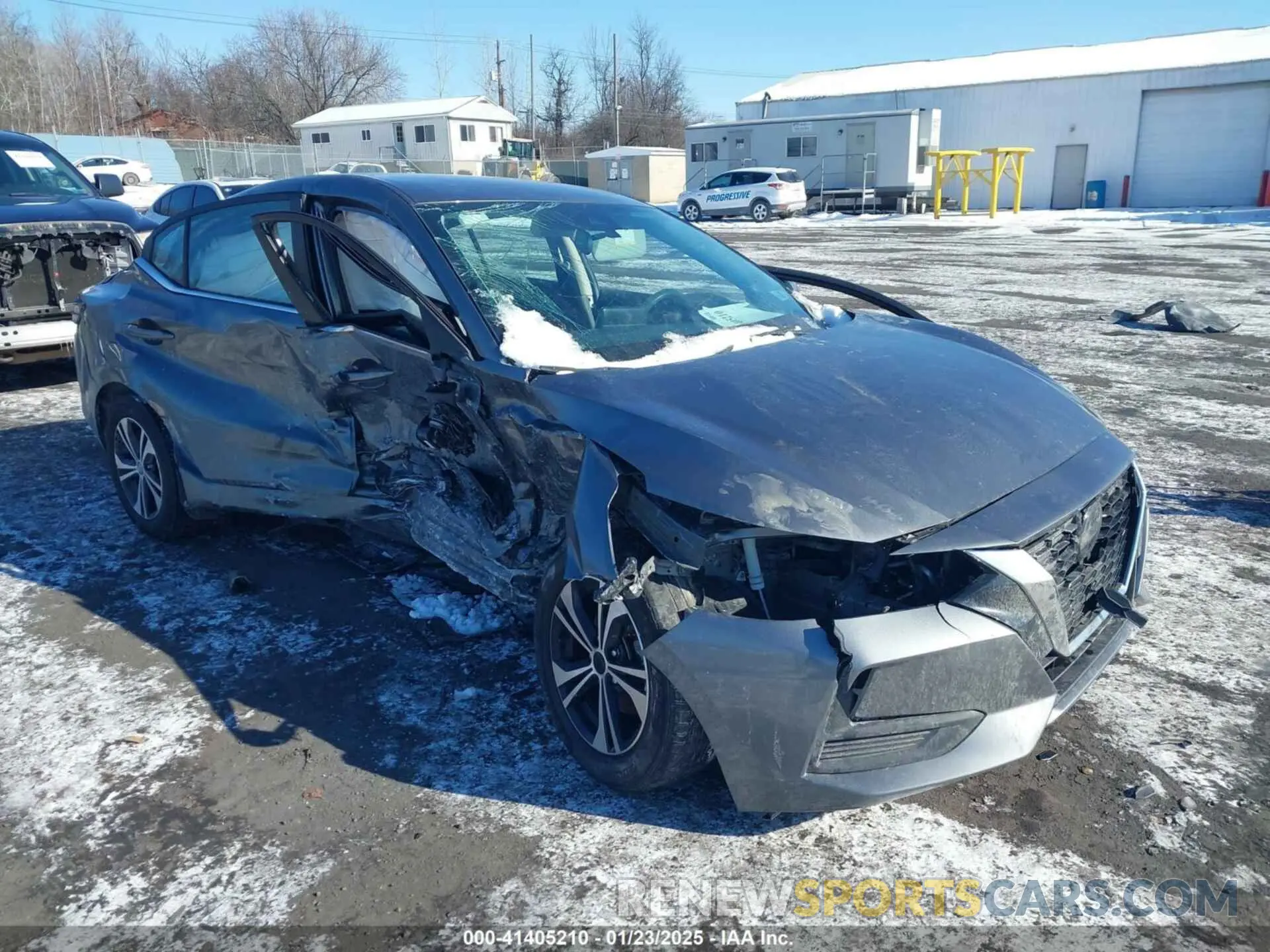 1 Photograph of a damaged car 3N1AB8CV9MY256494 NISSAN SENTRA 2021