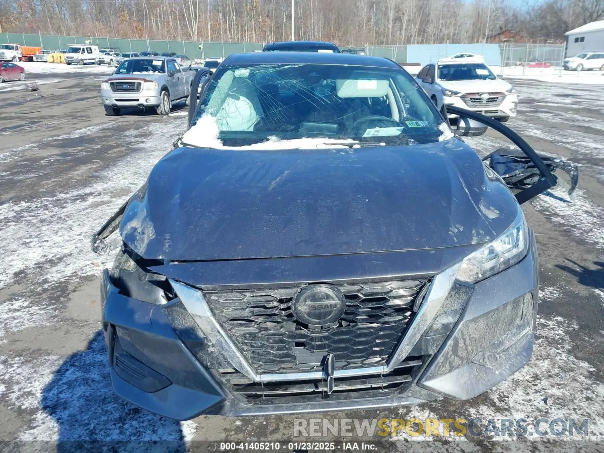 11 Photograph of a damaged car 3N1AB8CV9MY256494 NISSAN SENTRA 2021