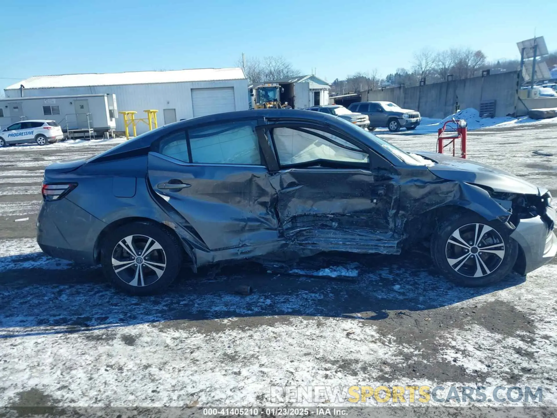 12 Photograph of a damaged car 3N1AB8CV9MY256494 NISSAN SENTRA 2021