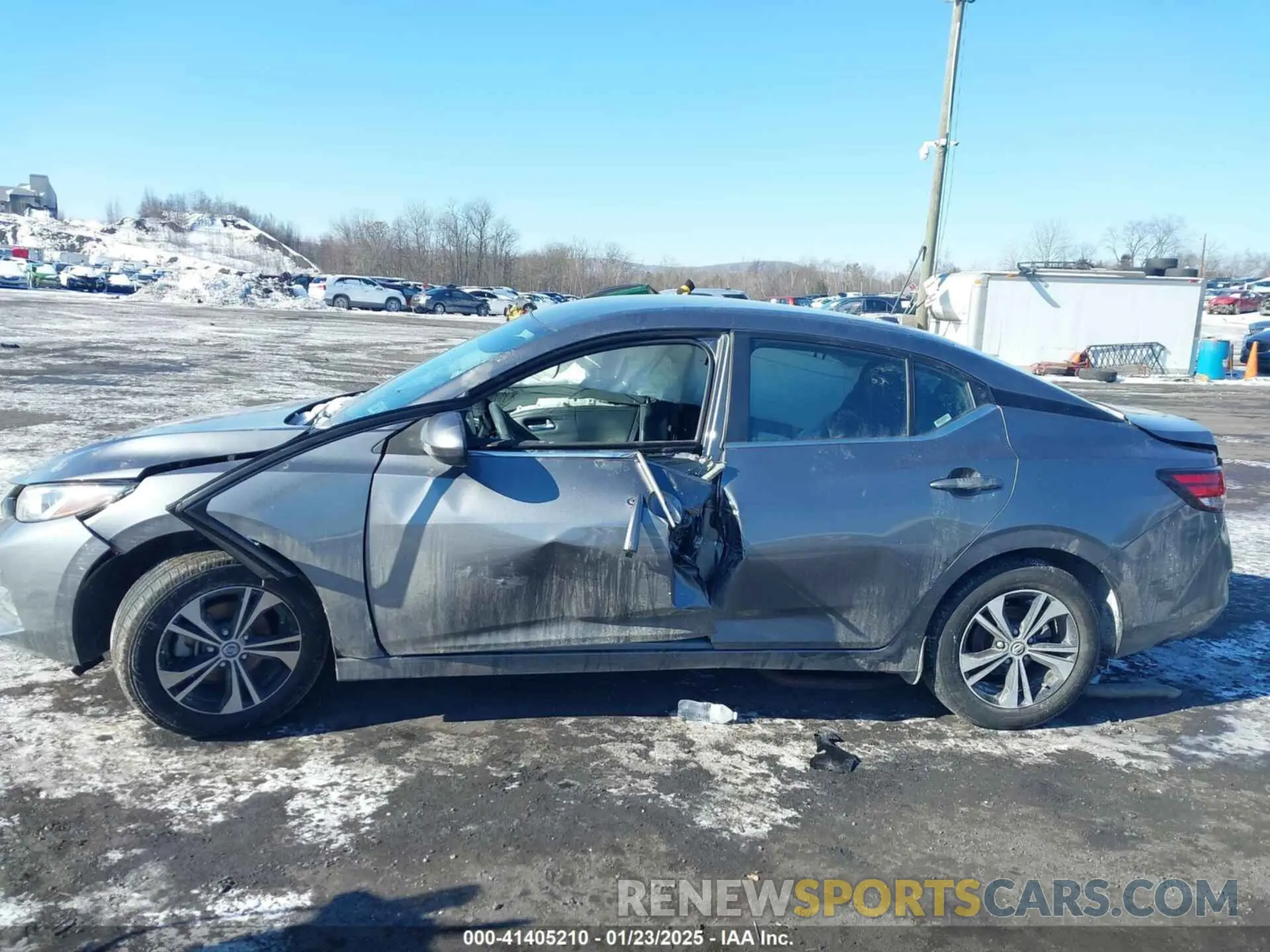 13 Photograph of a damaged car 3N1AB8CV9MY256494 NISSAN SENTRA 2021