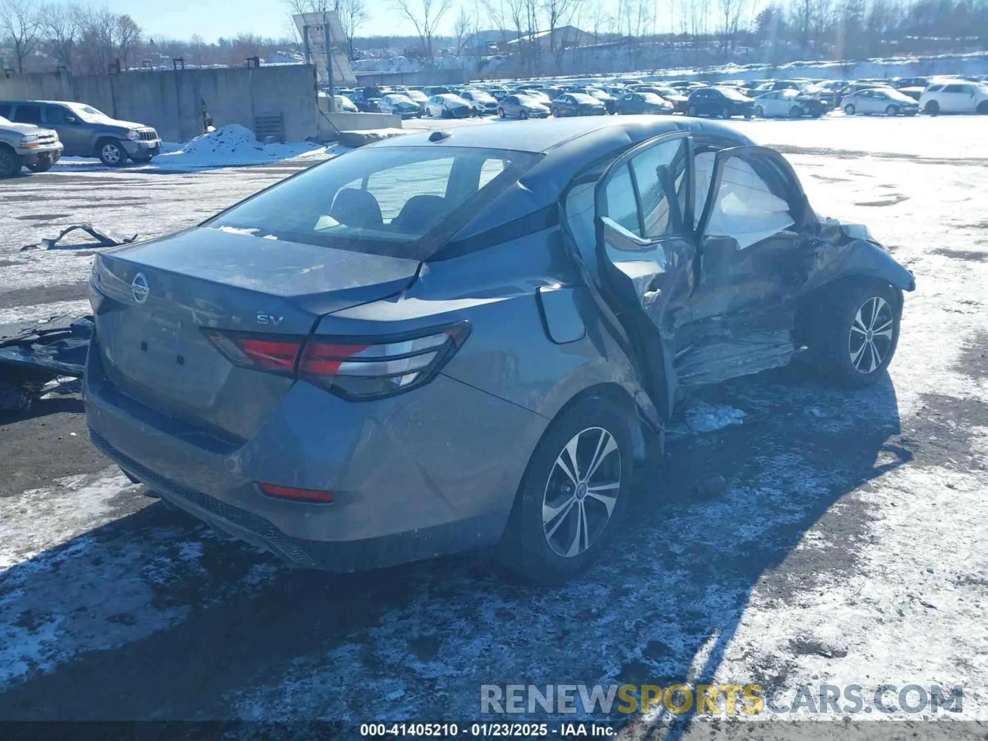 4 Photograph of a damaged car 3N1AB8CV9MY256494 NISSAN SENTRA 2021