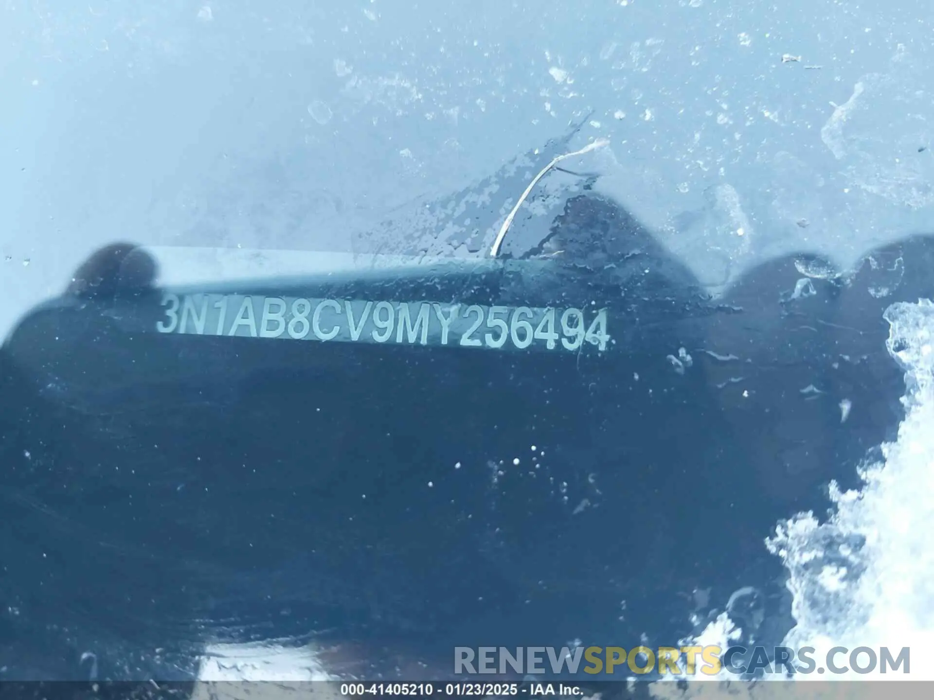 9 Photograph of a damaged car 3N1AB8CV9MY256494 NISSAN SENTRA 2021