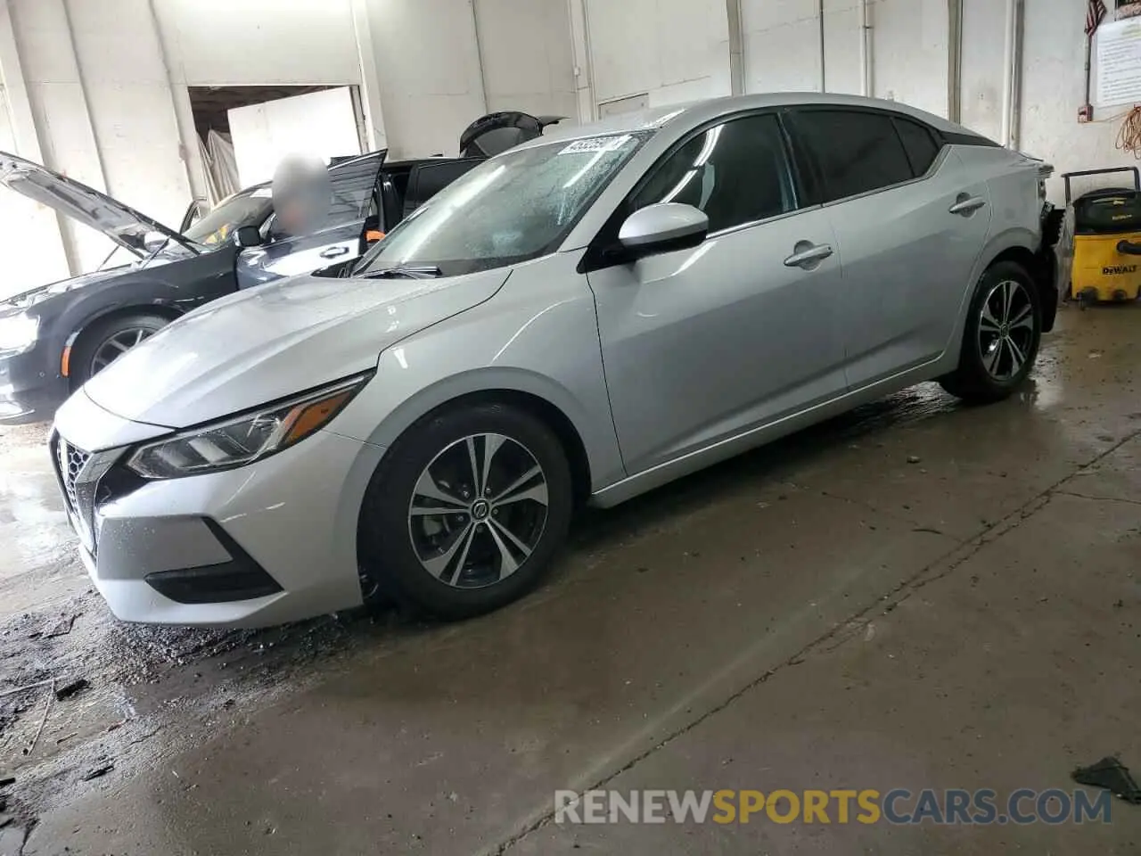 1 Photograph of a damaged car 3N1AB8CV9MY260562 NISSAN SENTRA 2021